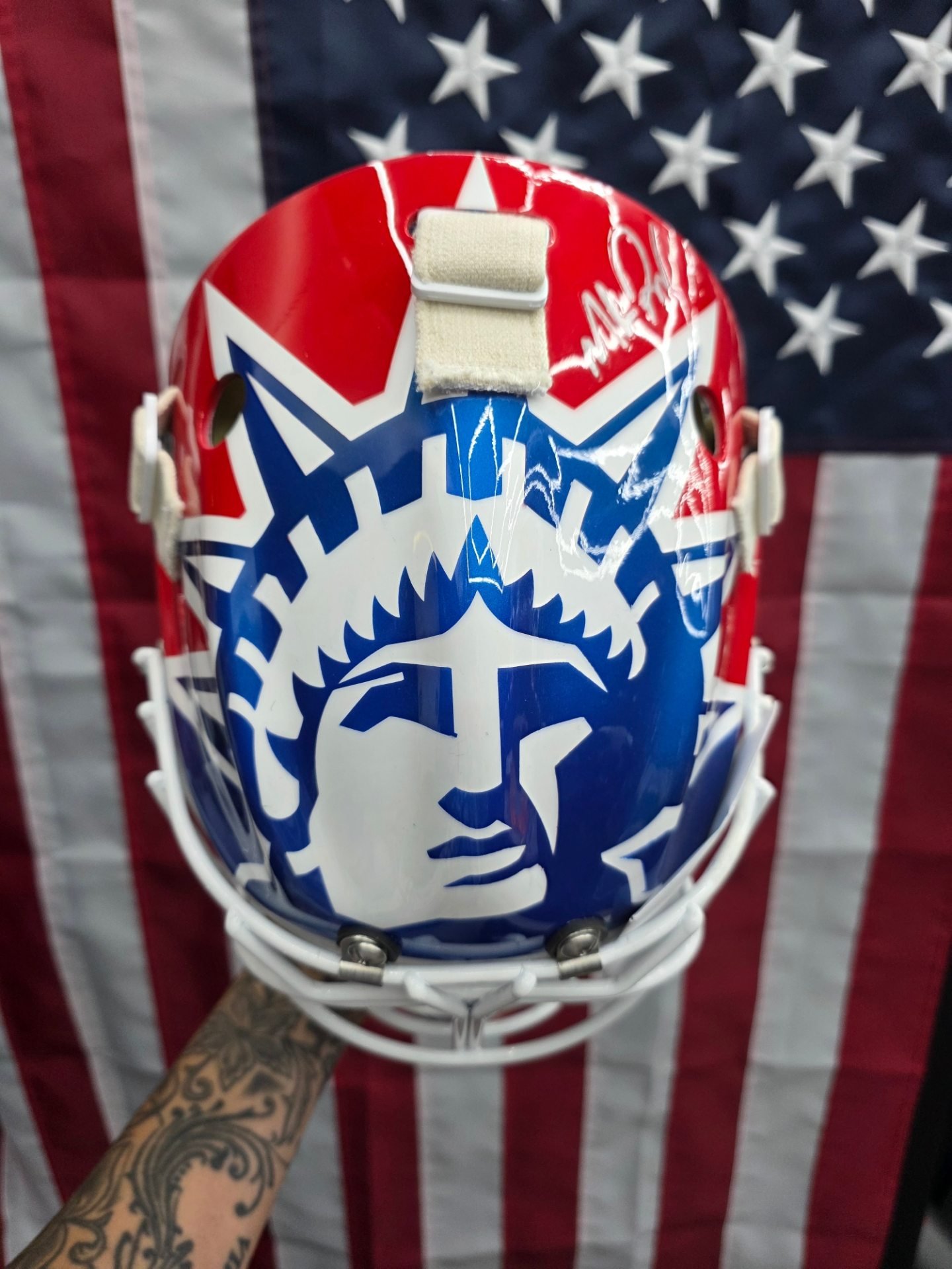 Featuring Mike Richter goalie mask: 🇺🇸 An American Hockey Icon