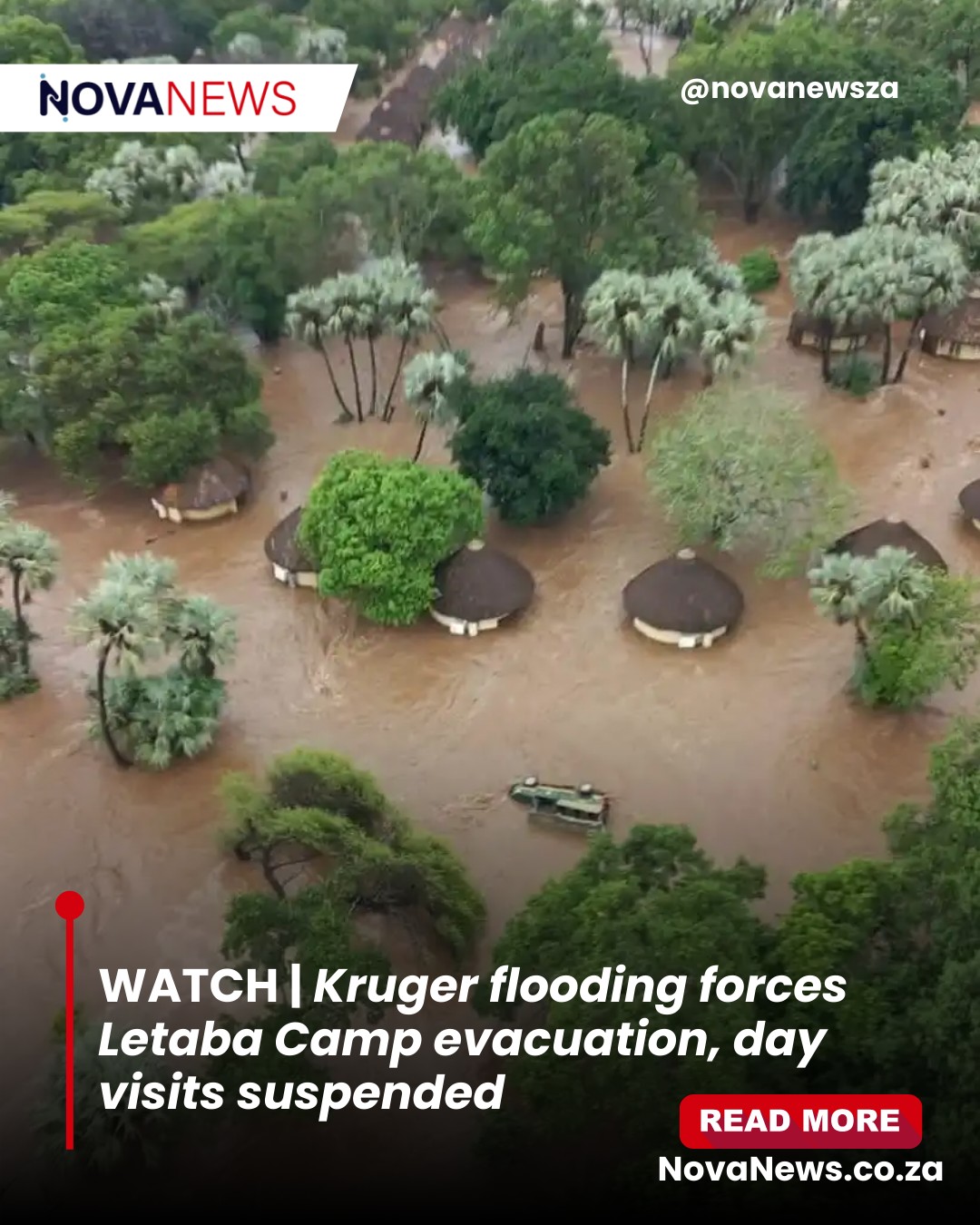 Hermanus - Flooding has forced the evacuation of Letaba Rest Camp in ...