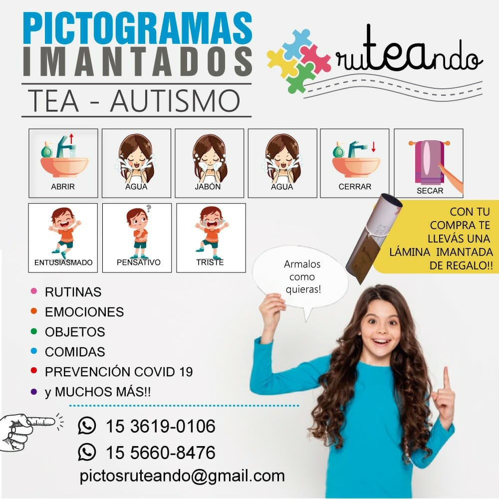 PICTOGRAMAS PARA NIÑOS CON TEA 💙... - GR Marketing Digital