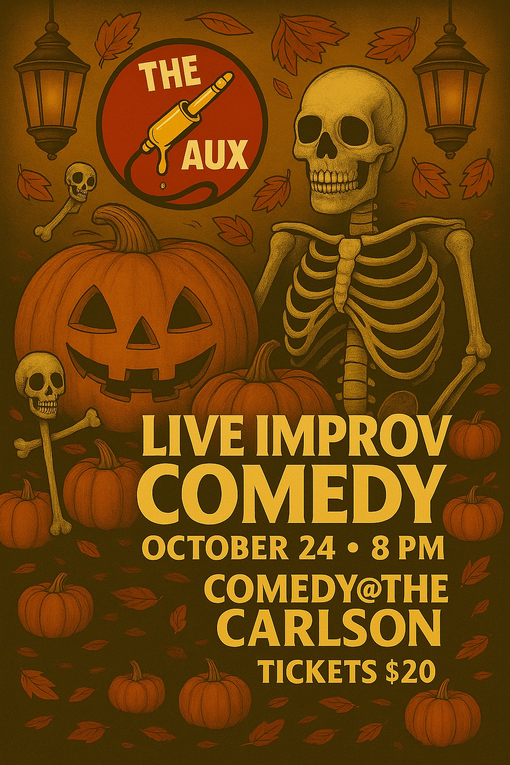 The Aux Presents A Completely Improvised Halloween Horror Show Photo Inspiration