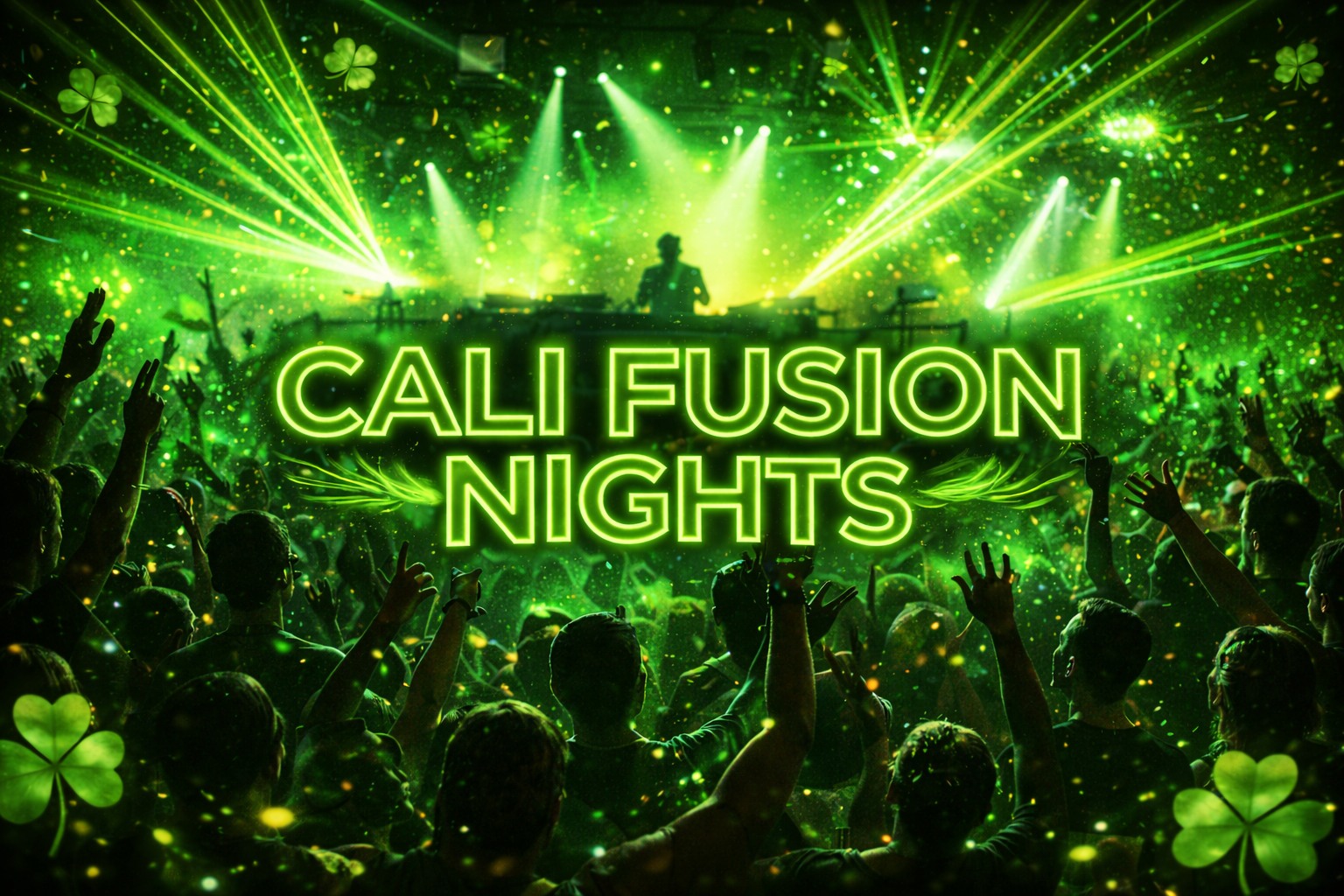 Cali Fusion Nights Vol. 1 — St. Patrick's Glow Party | San Jose | 18 ...