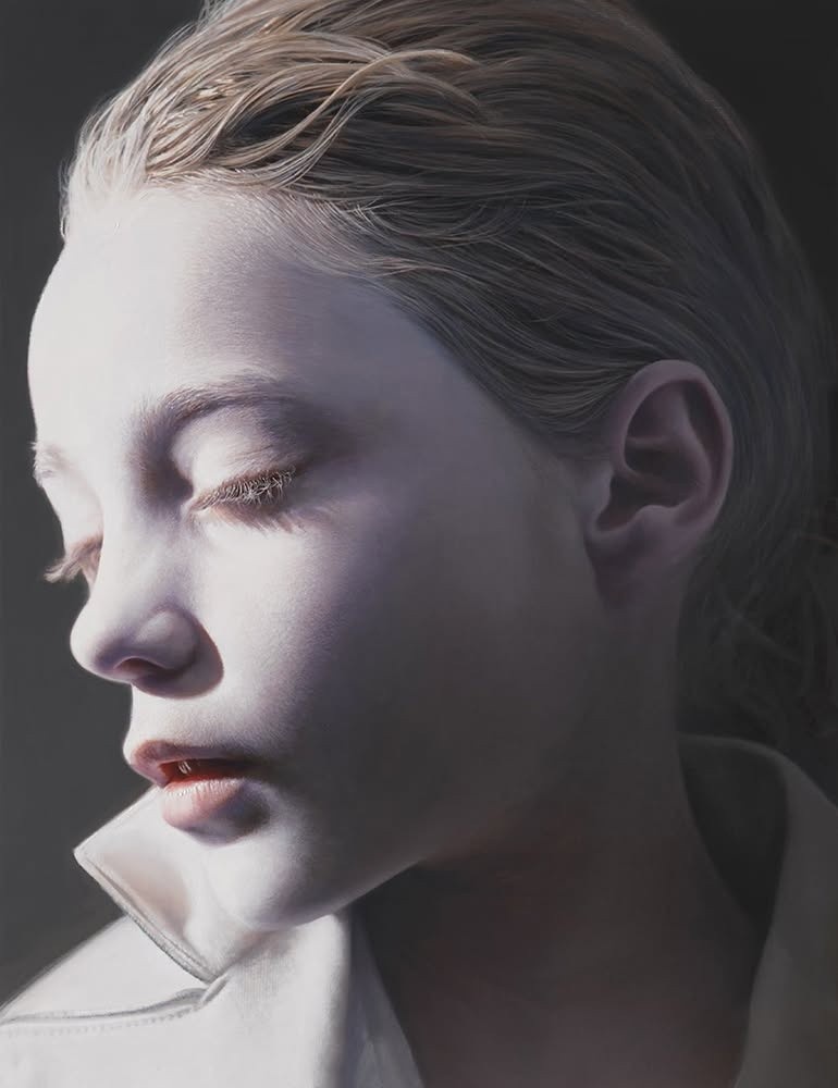 Gottfried Helnwein “Kind 17”, 2024 oil and acrylic on canvas