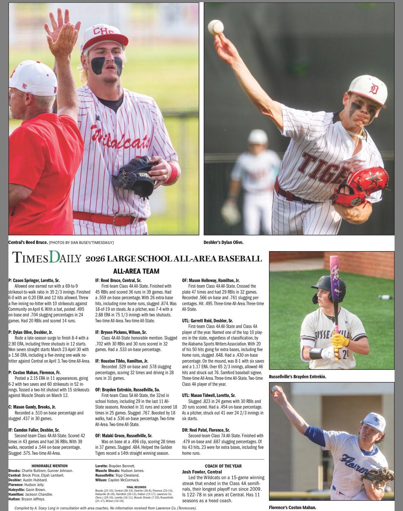 Deshler - Congratulations to our guys on making the 2026 