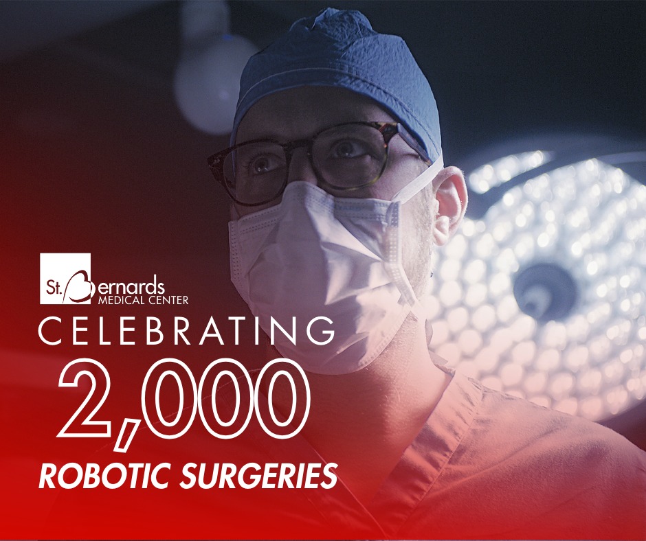 Congratulations, Dr. Joshua Tolleson, on completing 2,000 robotic