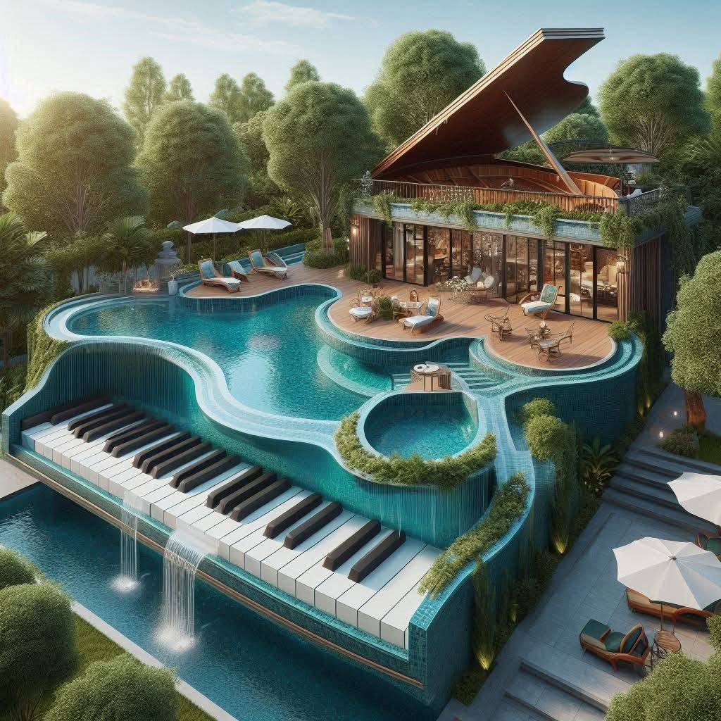 Ever dreamed of a pool that strikes a chord with your love for