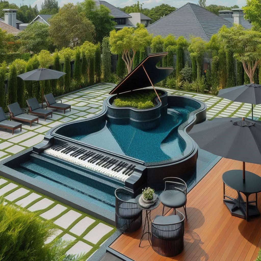 Ever dreamed of a pool that strikes a chord with your love for