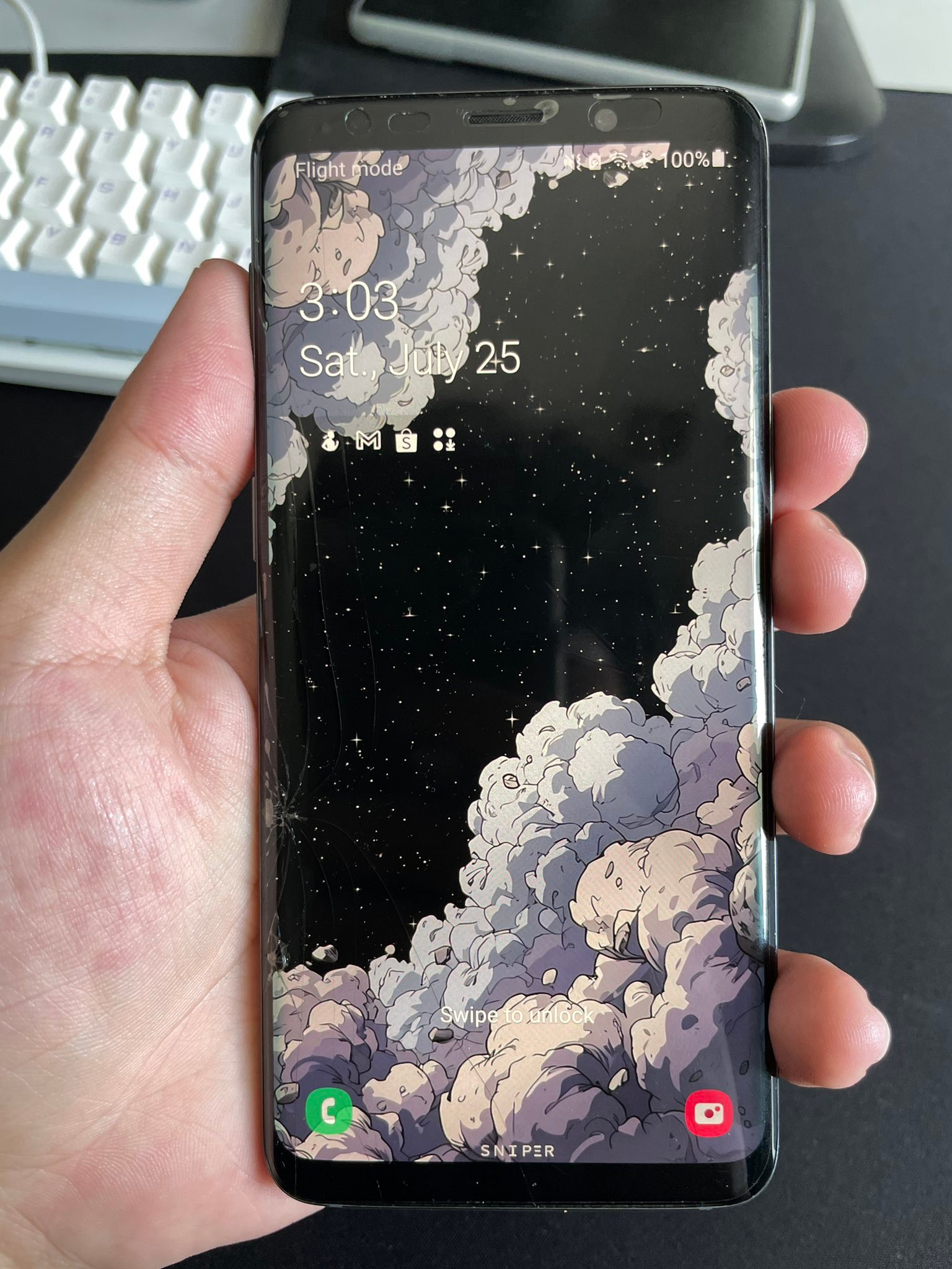 Samsung galaxy s9 · Samsung Galaxy S9 – 64GB storage · 5.8