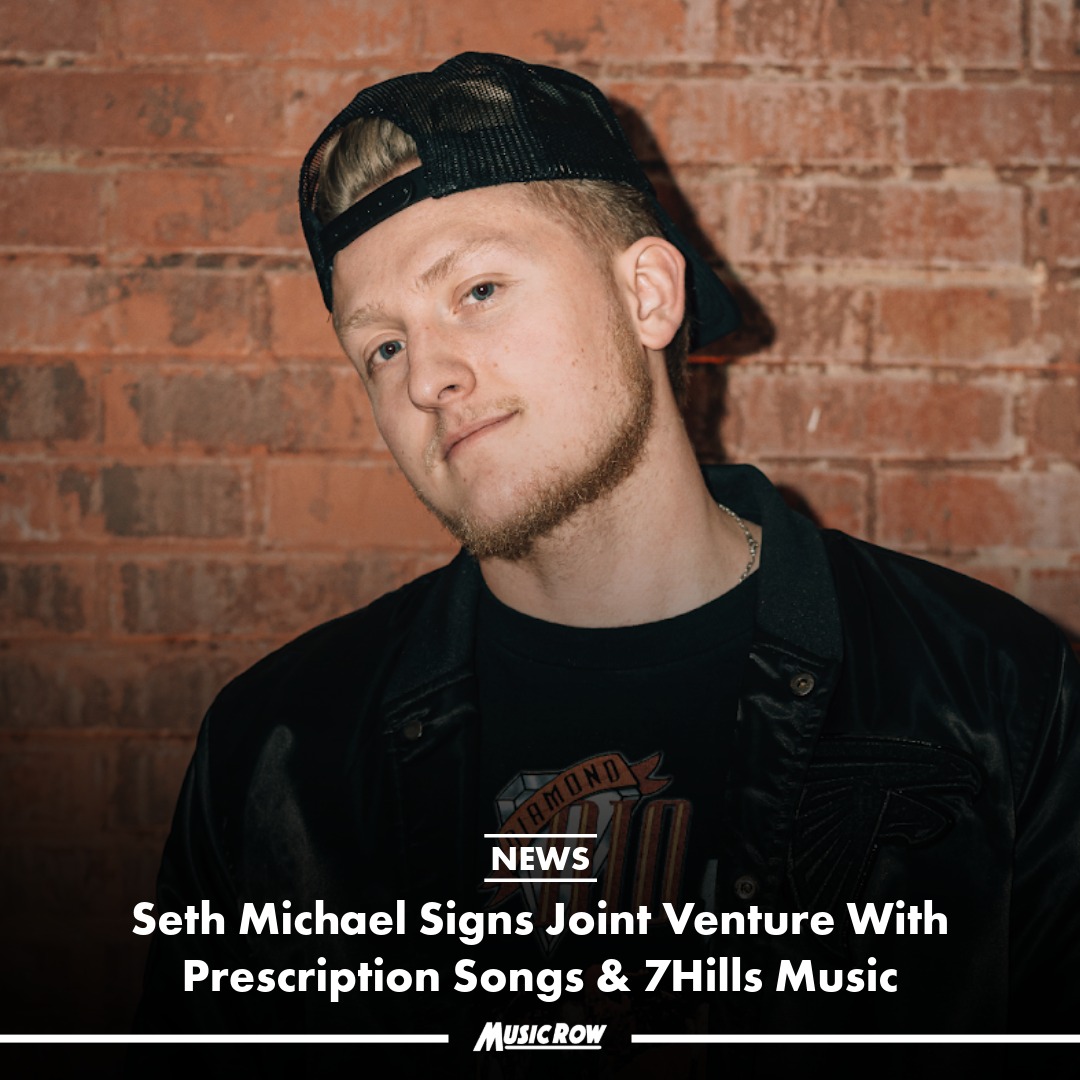 MusicRow - Seth Michael has signed a joint venture with Prescription ...