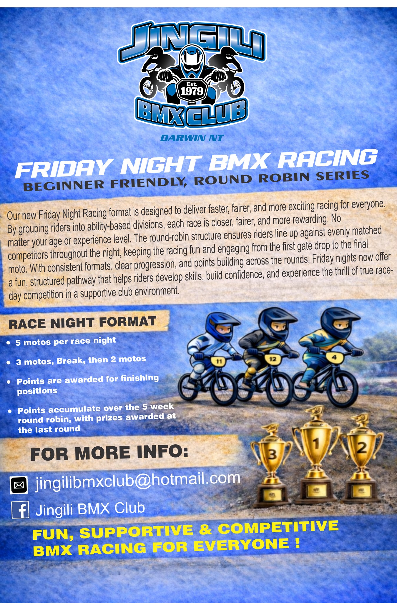 Jingili - 🚦🔥 FRIDAY NIGHT RACING – NEW FORMAT FOR 2026! 🔥🚦 Friday ...