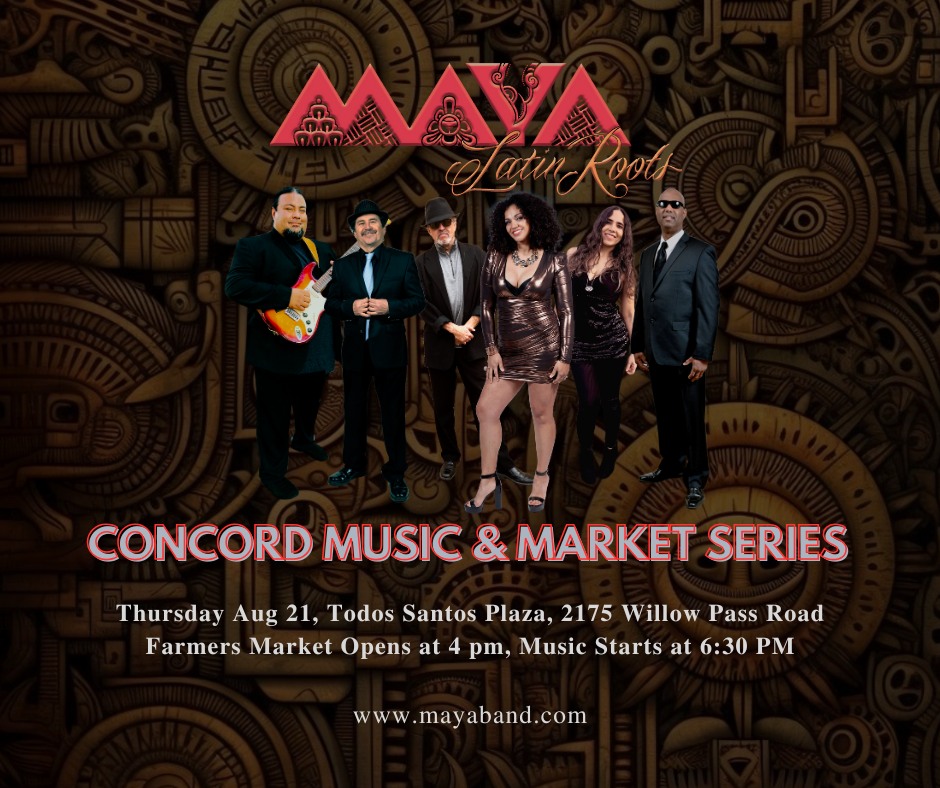 Maya at the Concord Music and Market... - Maya Latin Roots | Facebook
