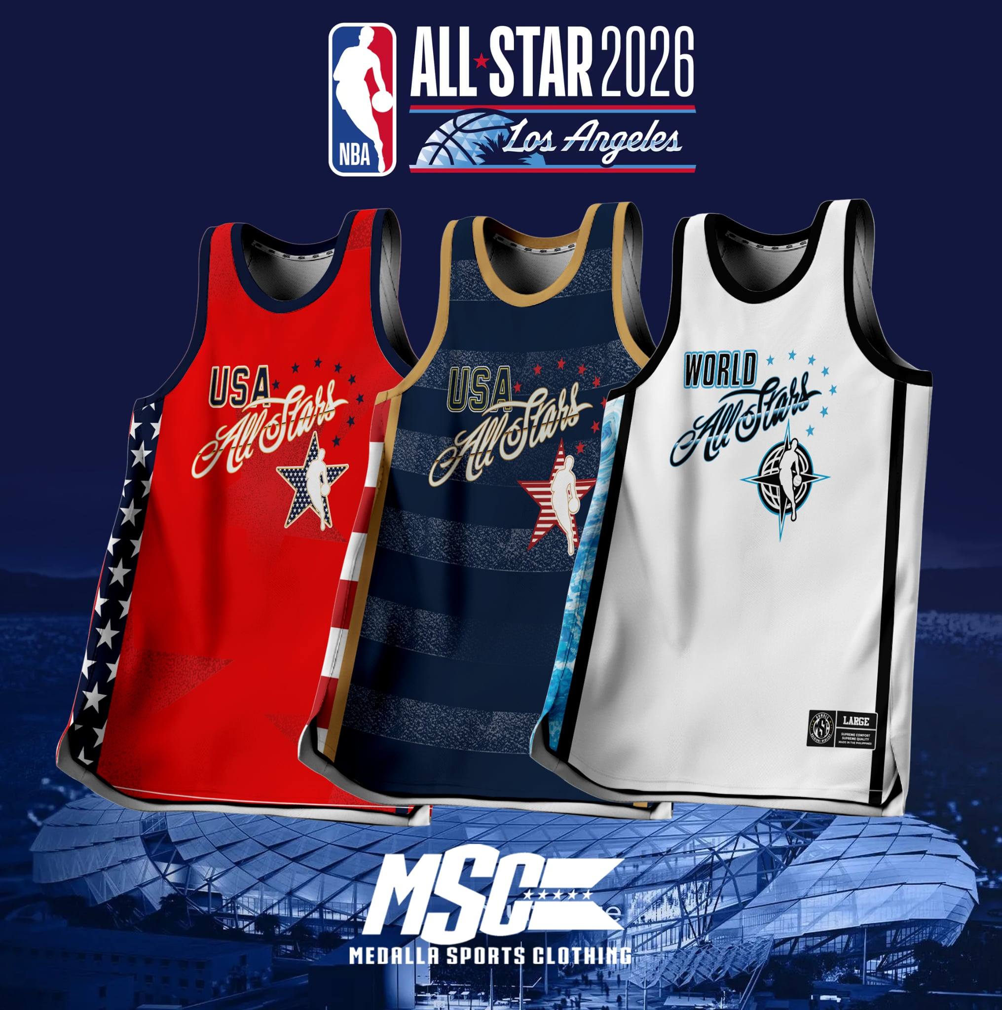 Simple. Clean. All-Star ready. ⭐ Our NBA All-Star 2026 