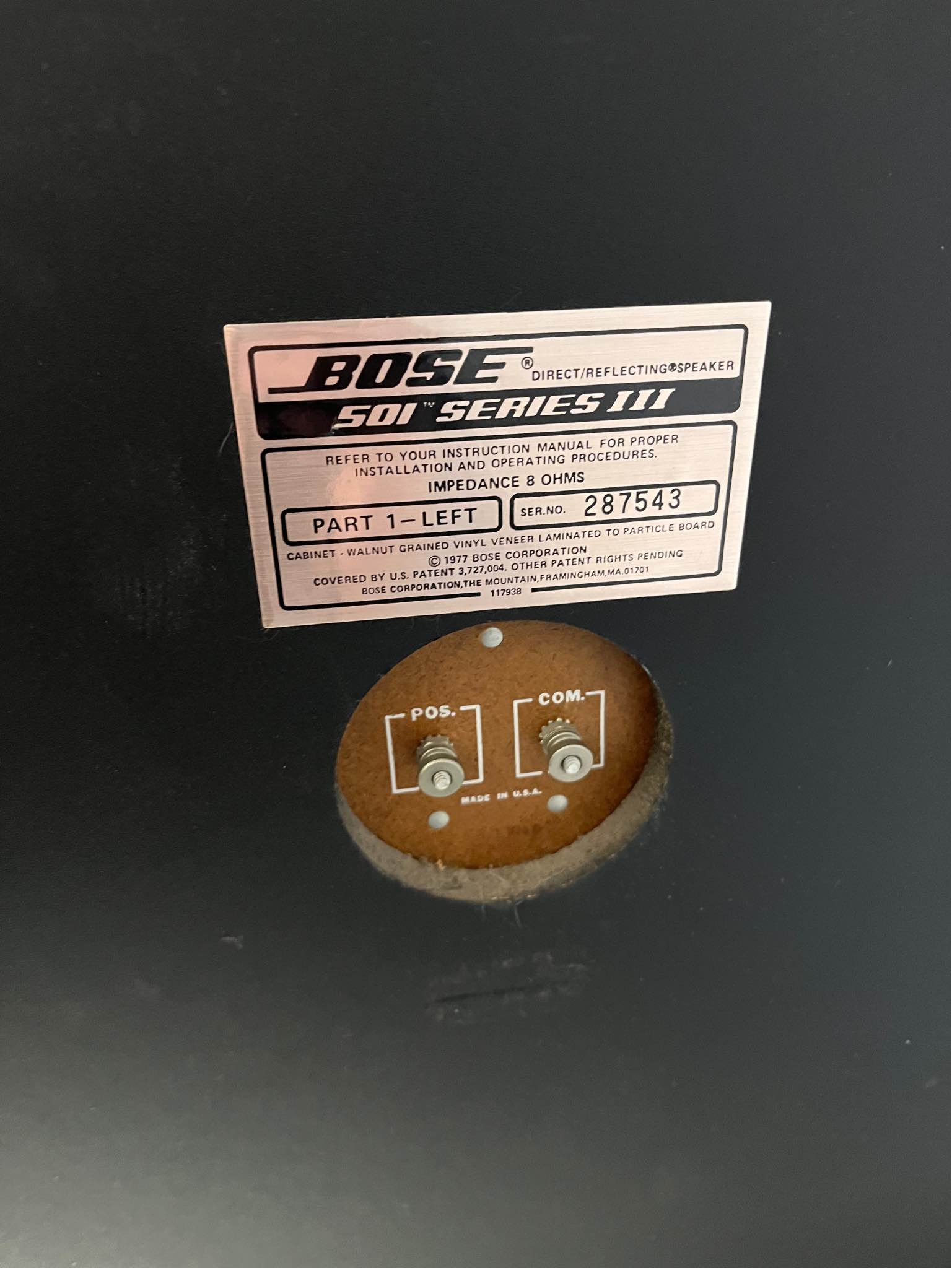 Bose 501 Series III Woofer Refoam Kit - Includes Foam, Shims, & Dust Caps For Speaker Repair
