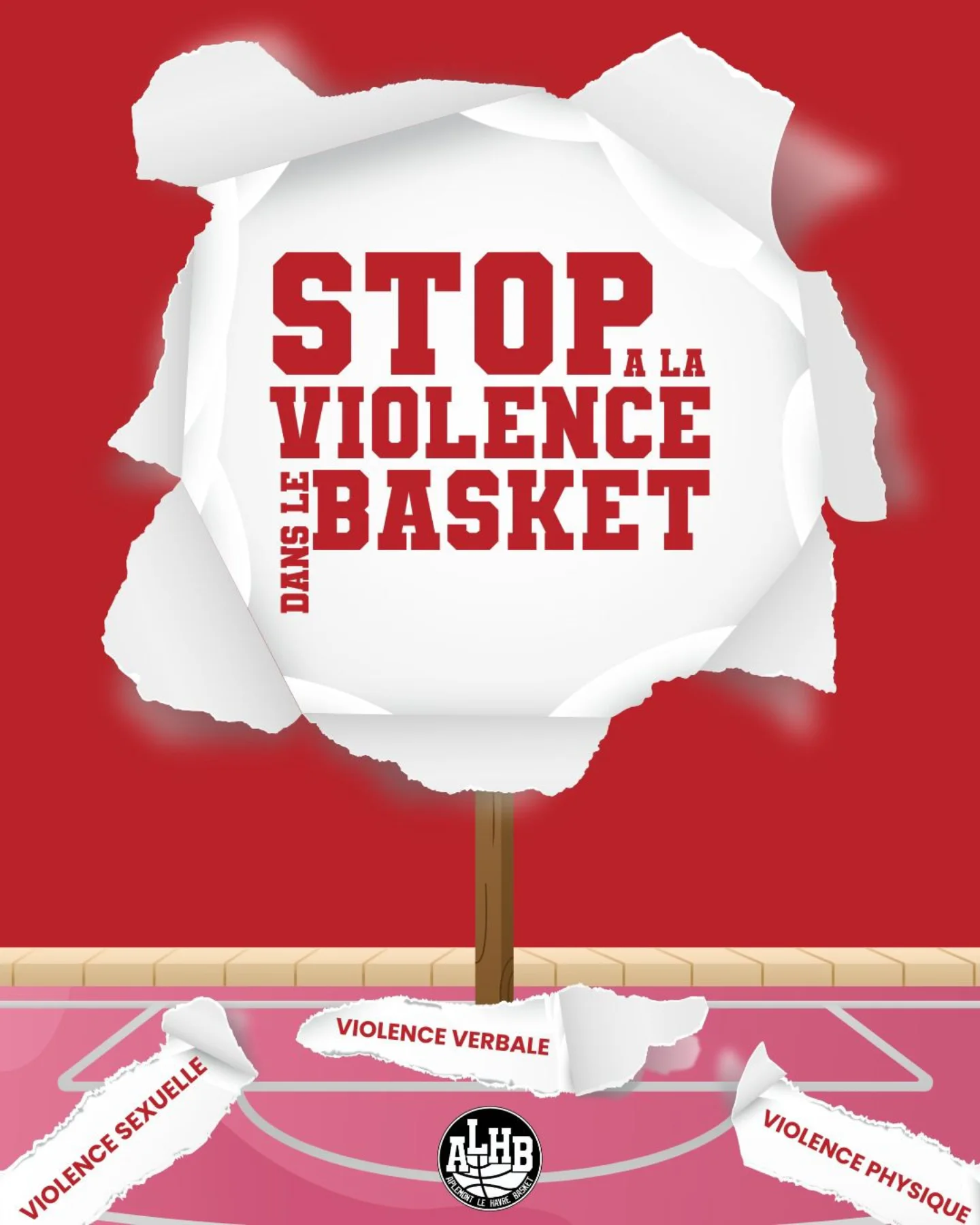 Aplemont - 🤜 Programme ALHB Citoyen 🤛 Stop aux violences ! Le basket à ...