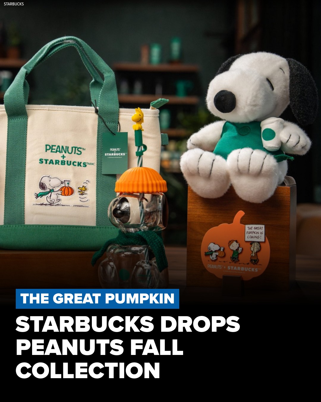 WCNC - Starbucks is releasing a Peanuts-inspired drinkware