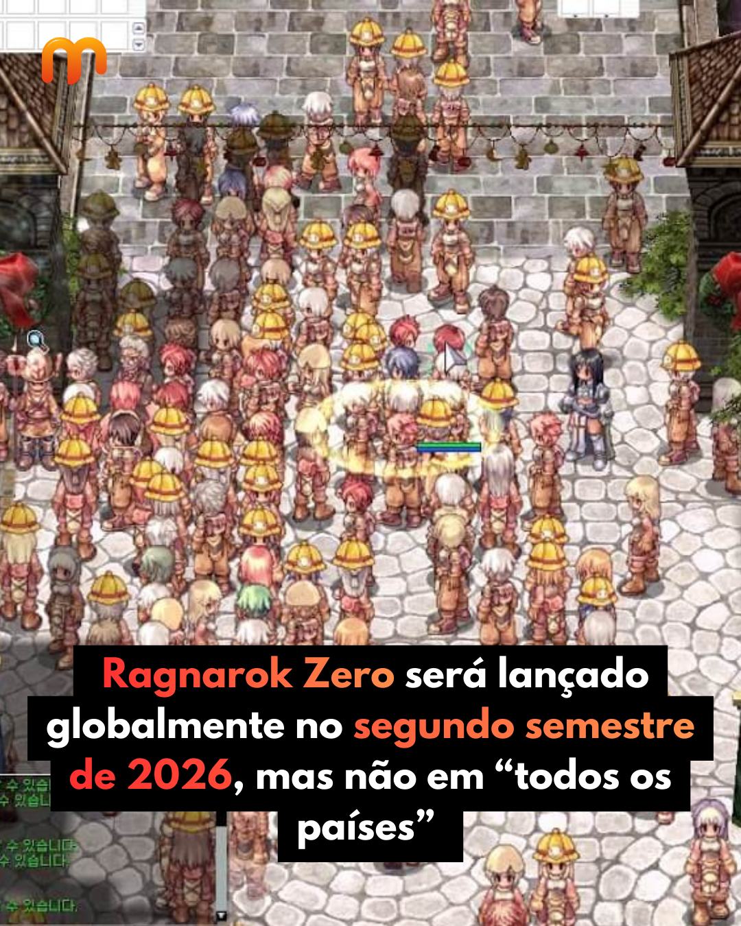 MMORPGBR - A Gravity confirmou que Ragnarok Zero será... | Facebook