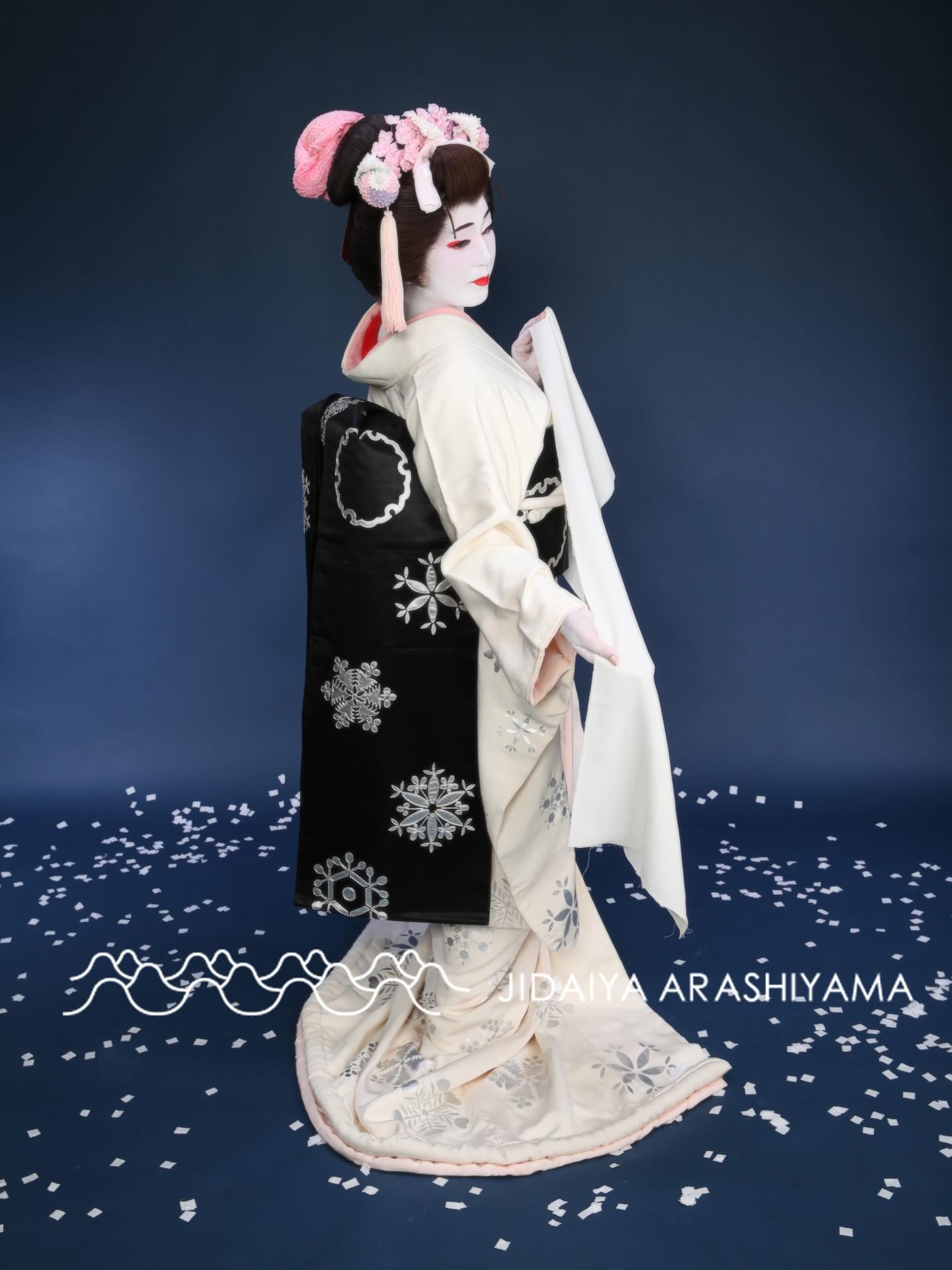 期間限定特別衣裳『鷺娘』でお越しくださいましたお客様写真です。町娘