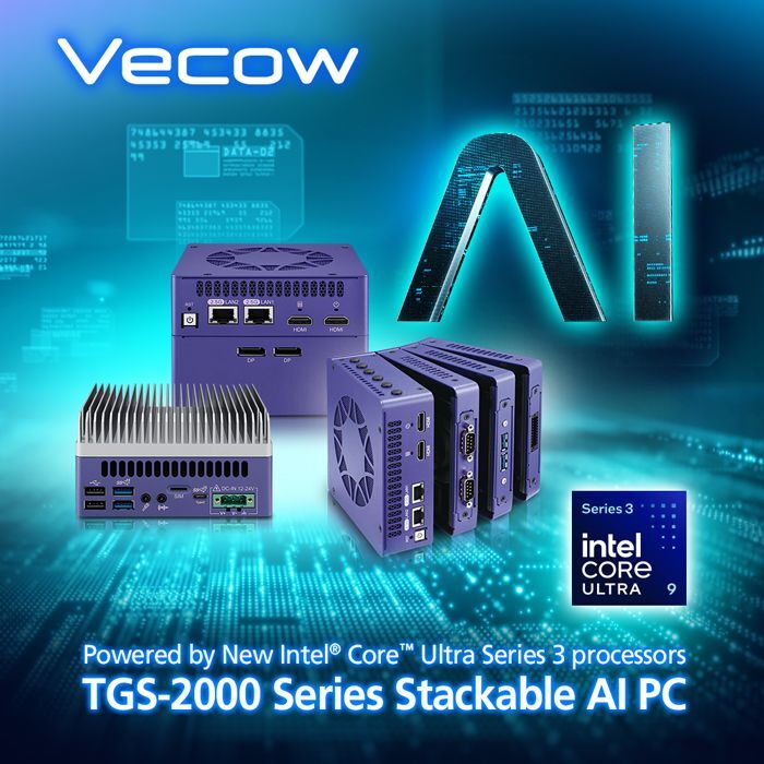 Mid-Atlantic - #Vecow's TGS-2000 Series Stackable #AI PC is here ...