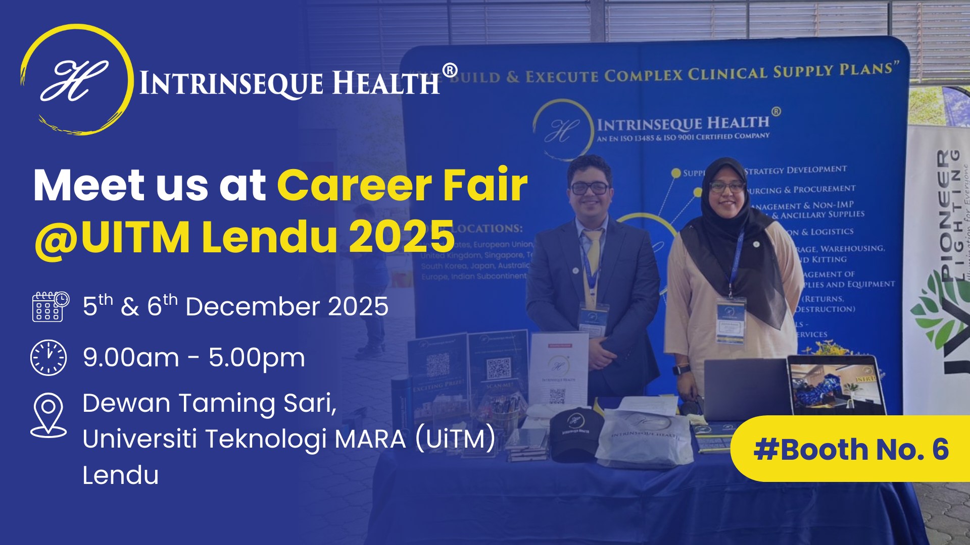 Intrinseque - Meet us at Career Fair @UITM Lendu 2025 at Booth No: 6 ...