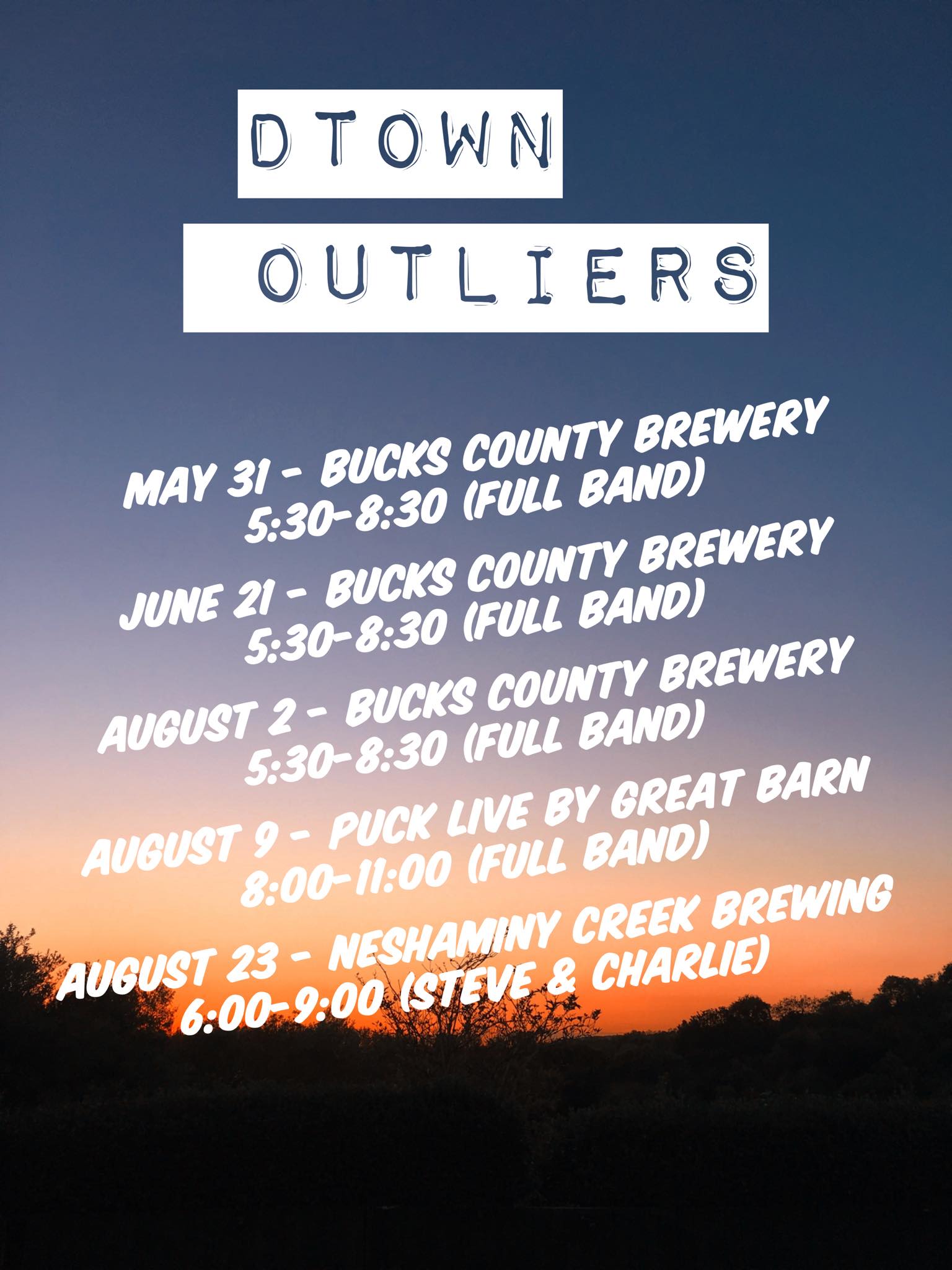 Dtown Outliers
