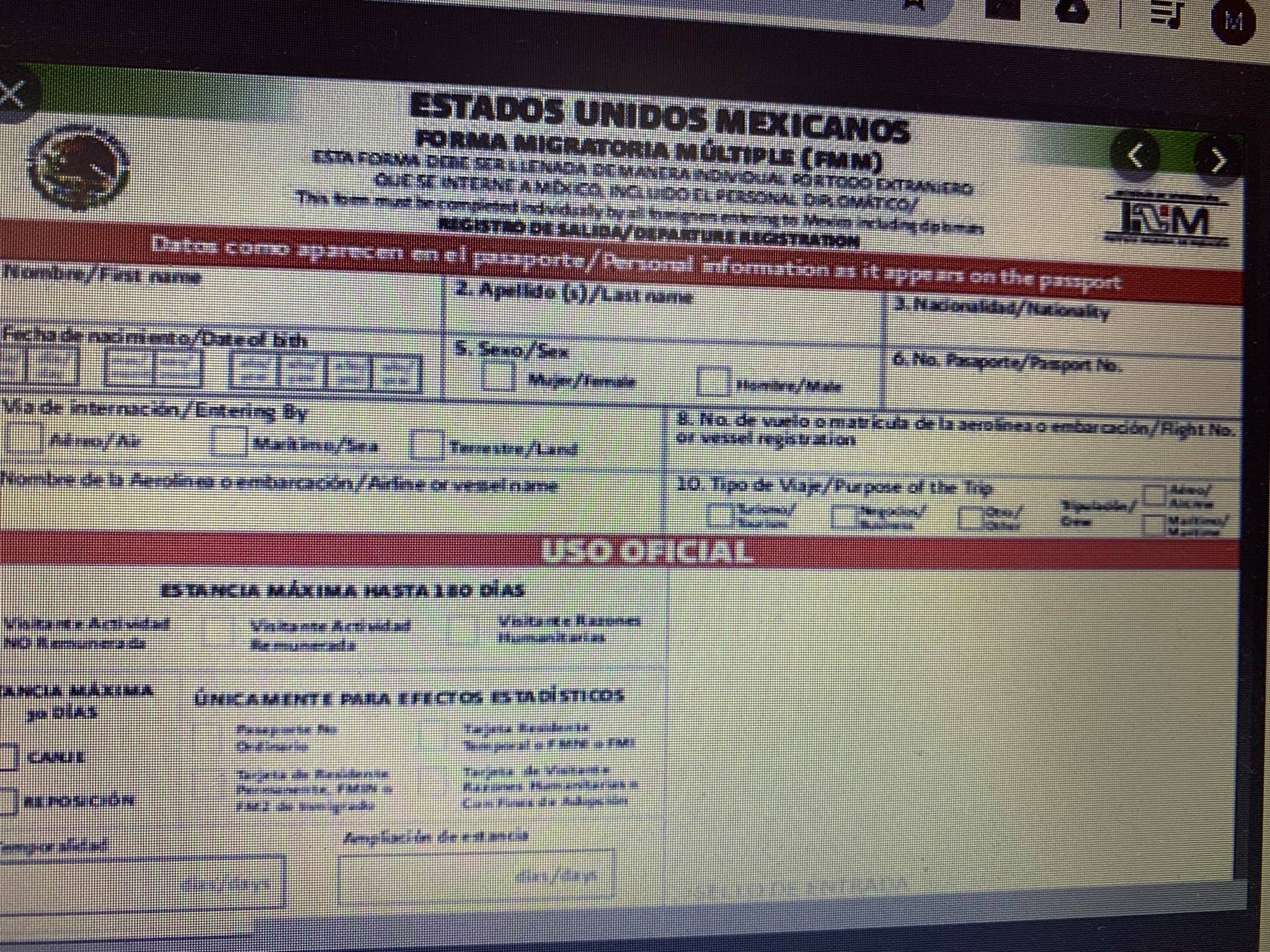 What happens if I lose my FMM card when traveling to Mexico?