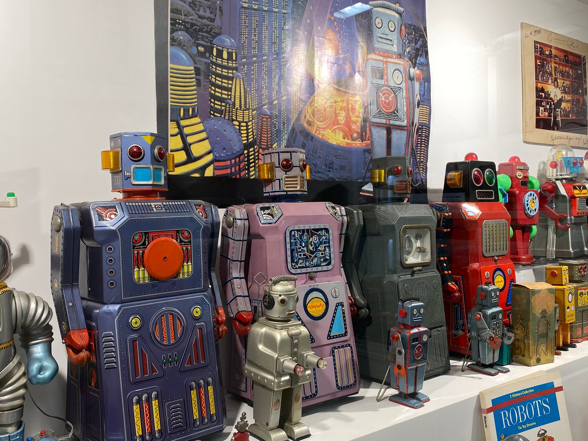Teruhisa Kitahara's vintage tin toy collection