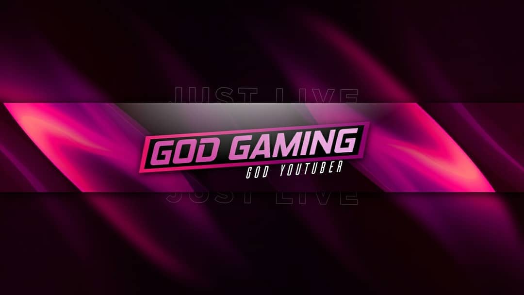Justlivegamer - A Banner for @ig_god.gaming