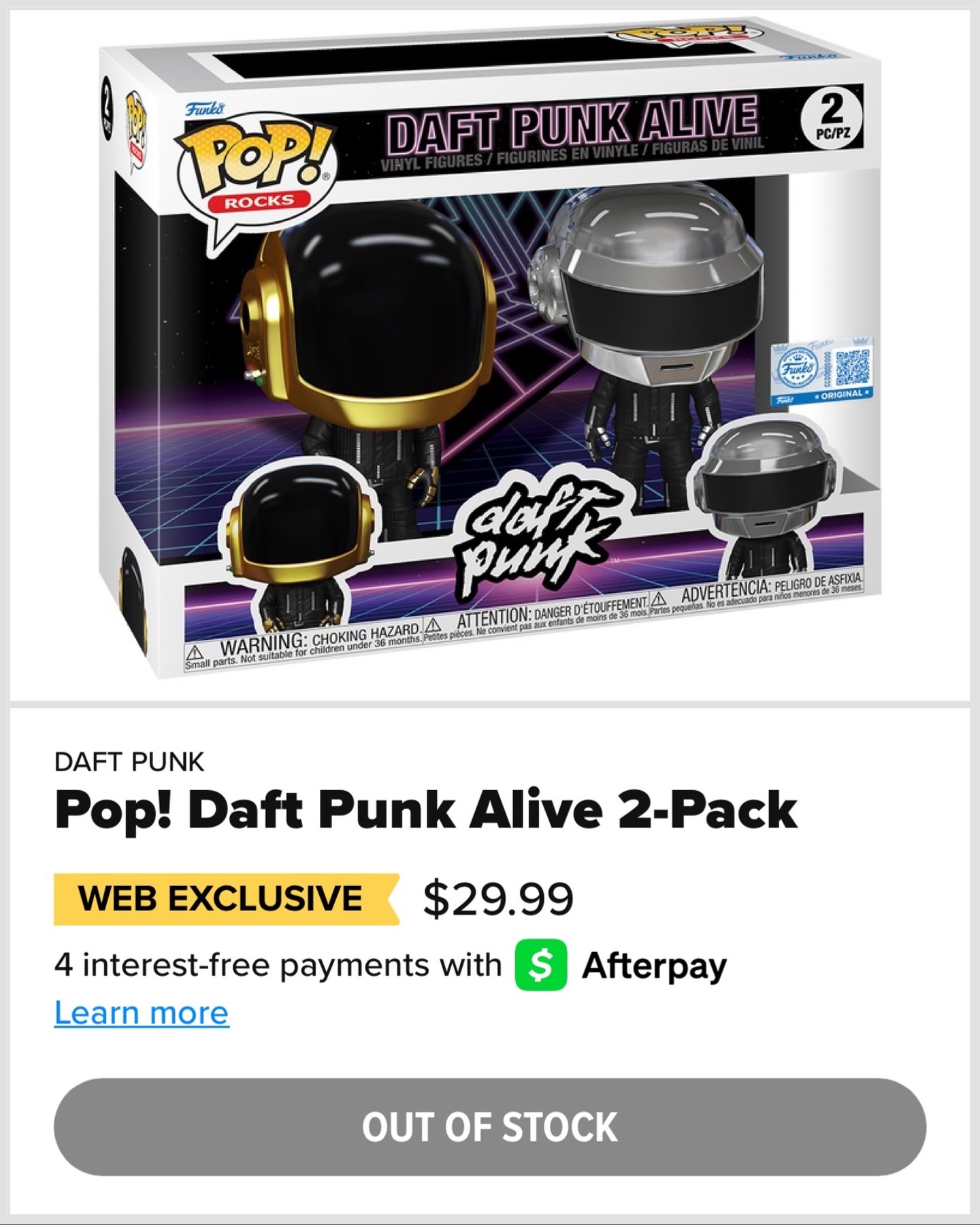 Daft Punk Funko Pop 2-pack preorder available