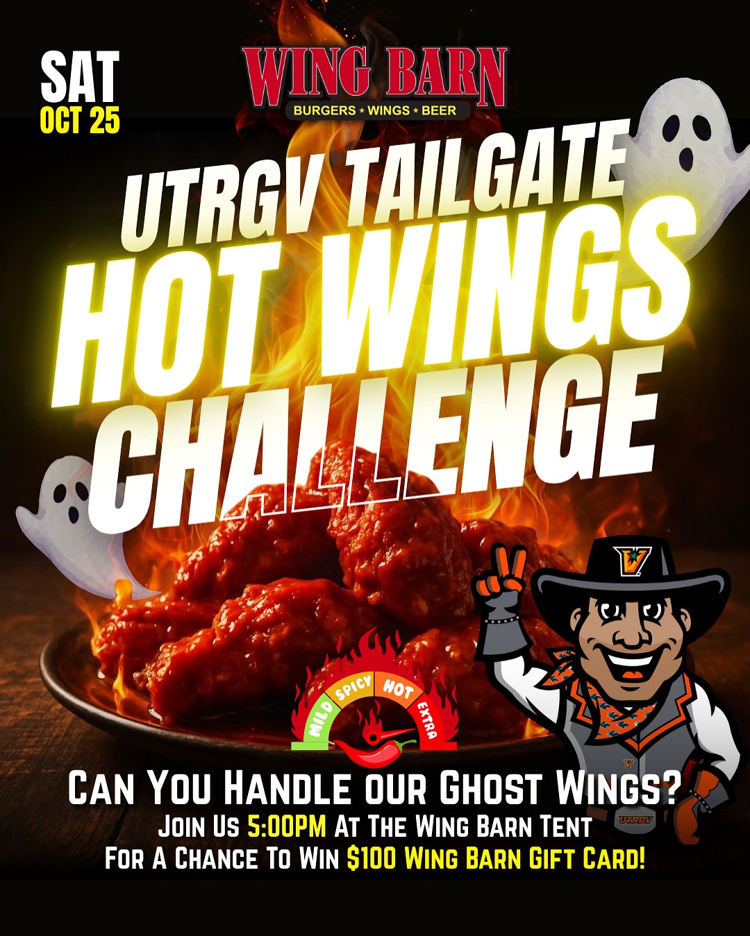 🔥Wing Barn Hot Wings Eating Contest🔥