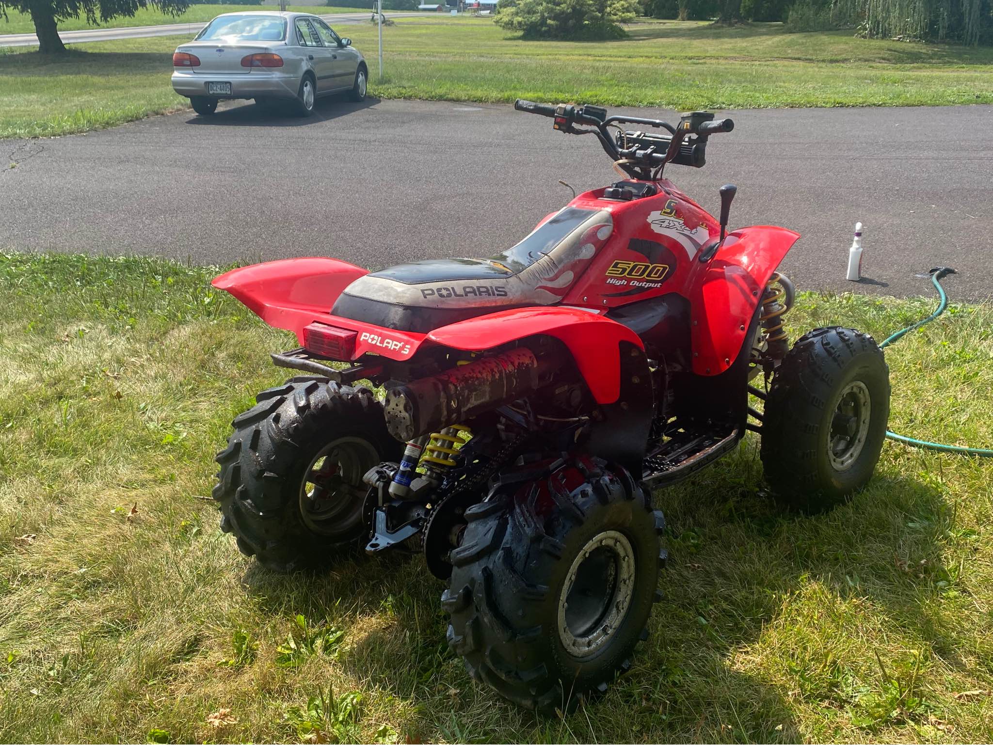 2001 Polaris Scrambler 500 Wallpaper For Iphone