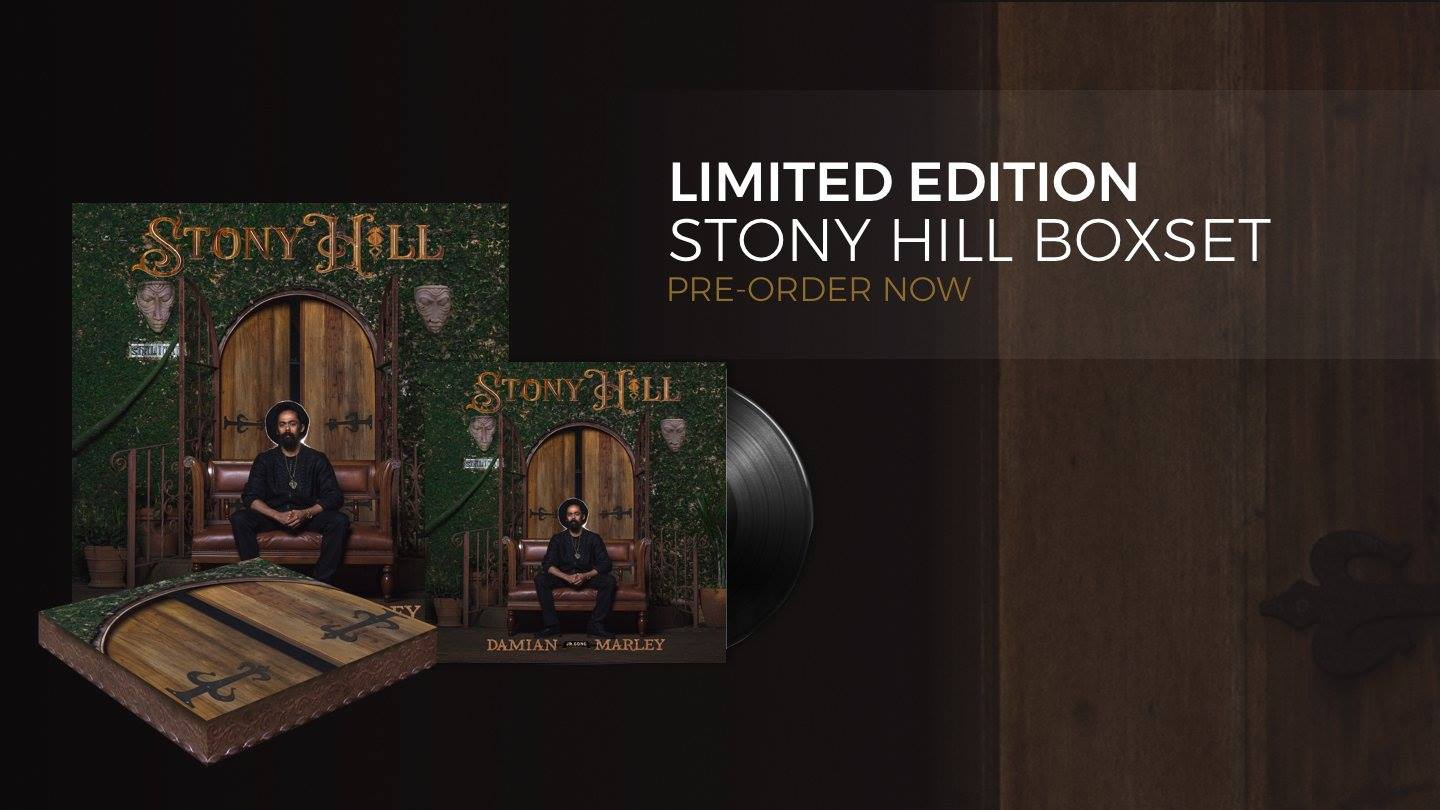 Marley レコード　シールド Damian STONY HILL