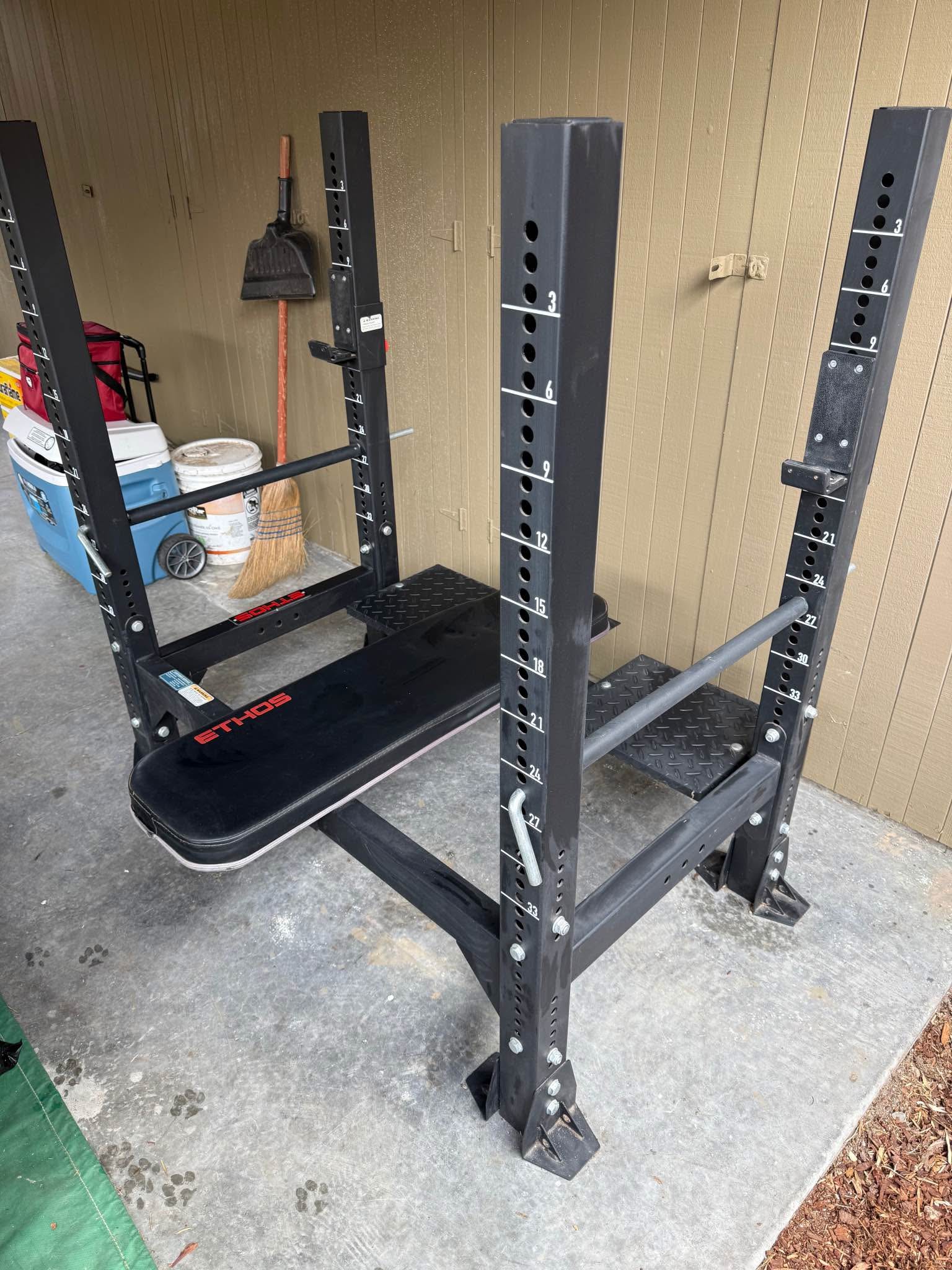Ethos Bench Press - Weight Lifting Machines & Racks - Edmonds ...