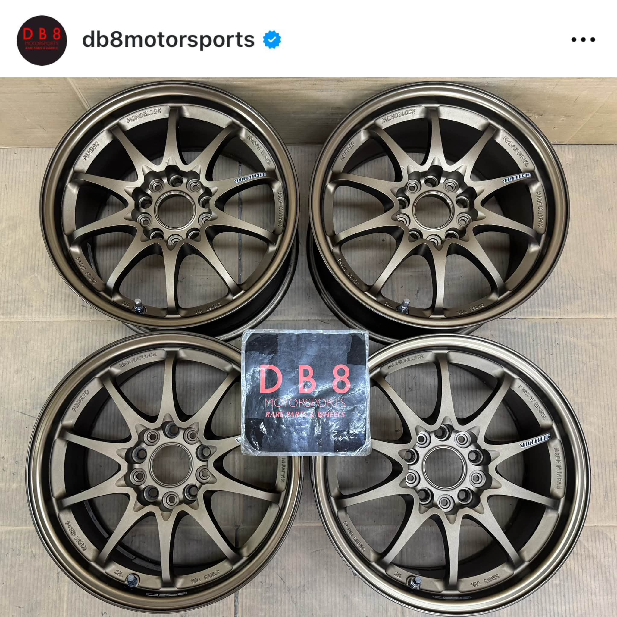 DB8 - 🇯🇵 Autostrada Modena Racing (5x114.3) 🇯🇵 📣 Details