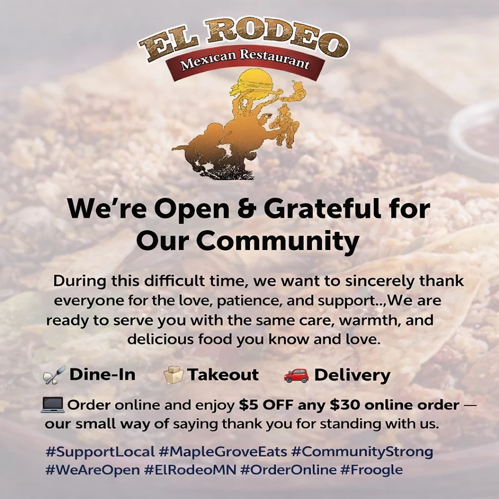 El Rodeo Mexican Restaurant | Maple Grove MN