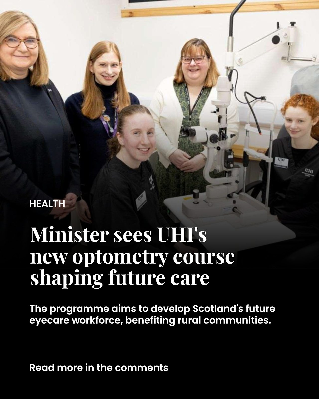 The Inverness - A Scottish Government minister visited UHI Inverness to ...