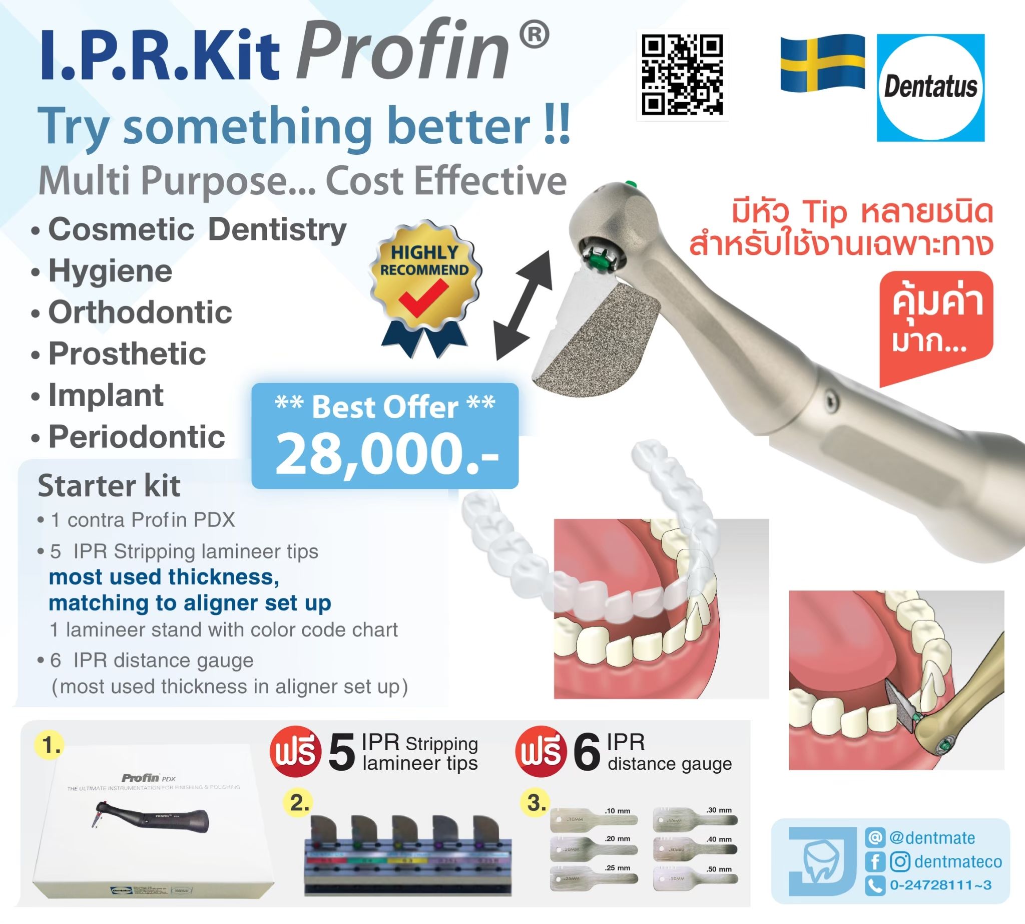 Dent-Mate - 🚩I.P.R. Kit Profin-directional system...