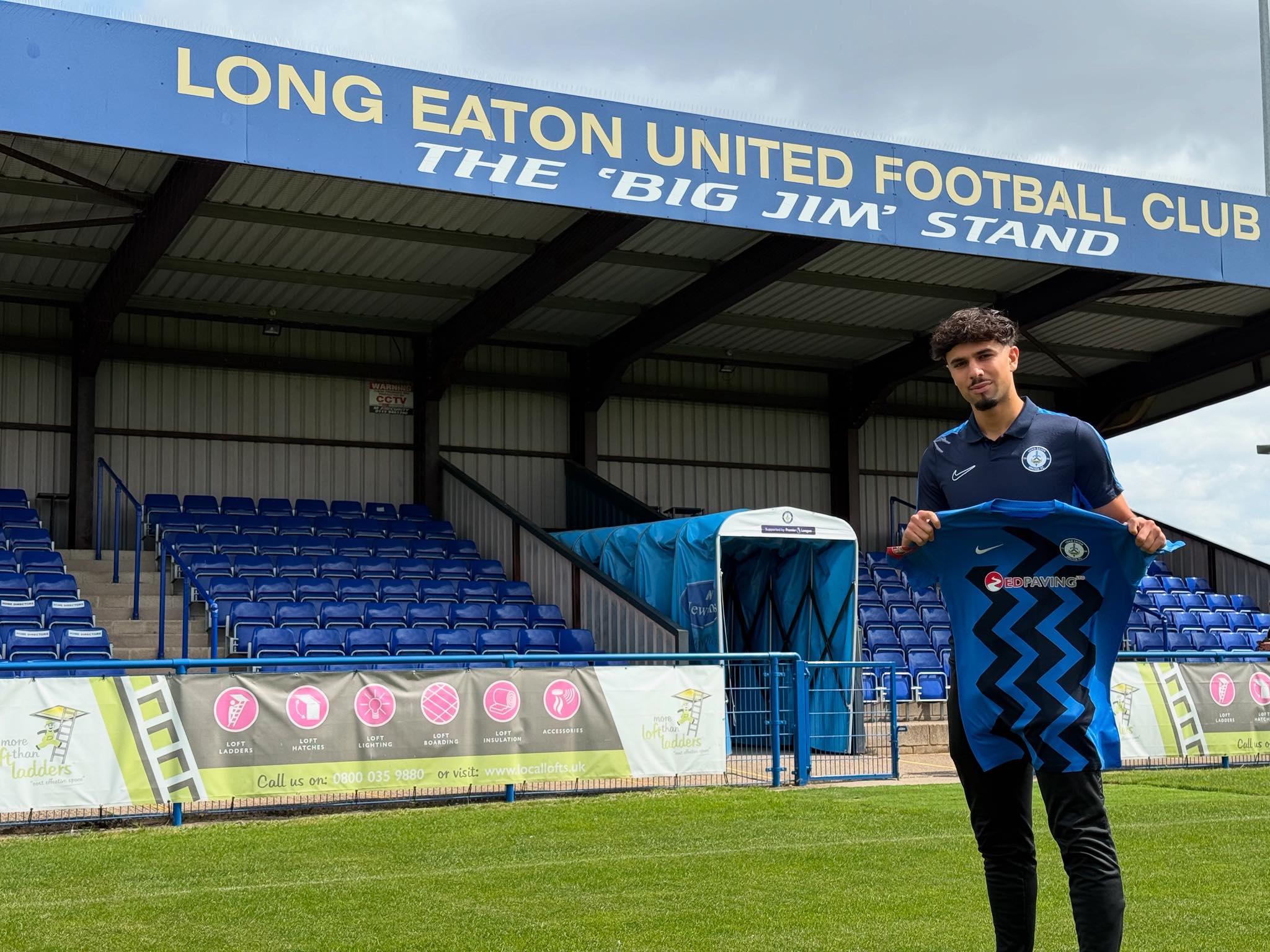 Long - 𝙃𝙚’𝙨 𝙗𝙖𝙘𝙠…. Ahead of this afternoon’s clash against Corby Town ...
