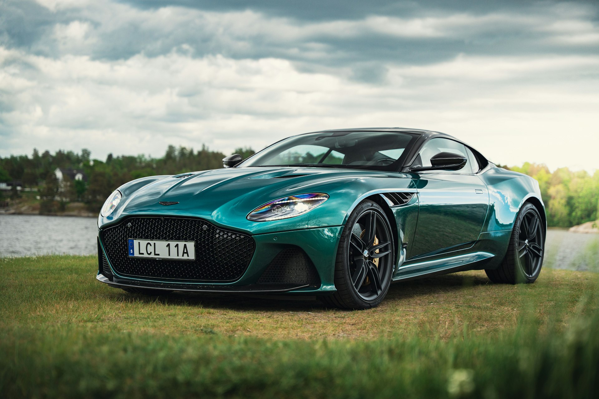 The Aston Martin DBS Superleggera is a striking modern performance 