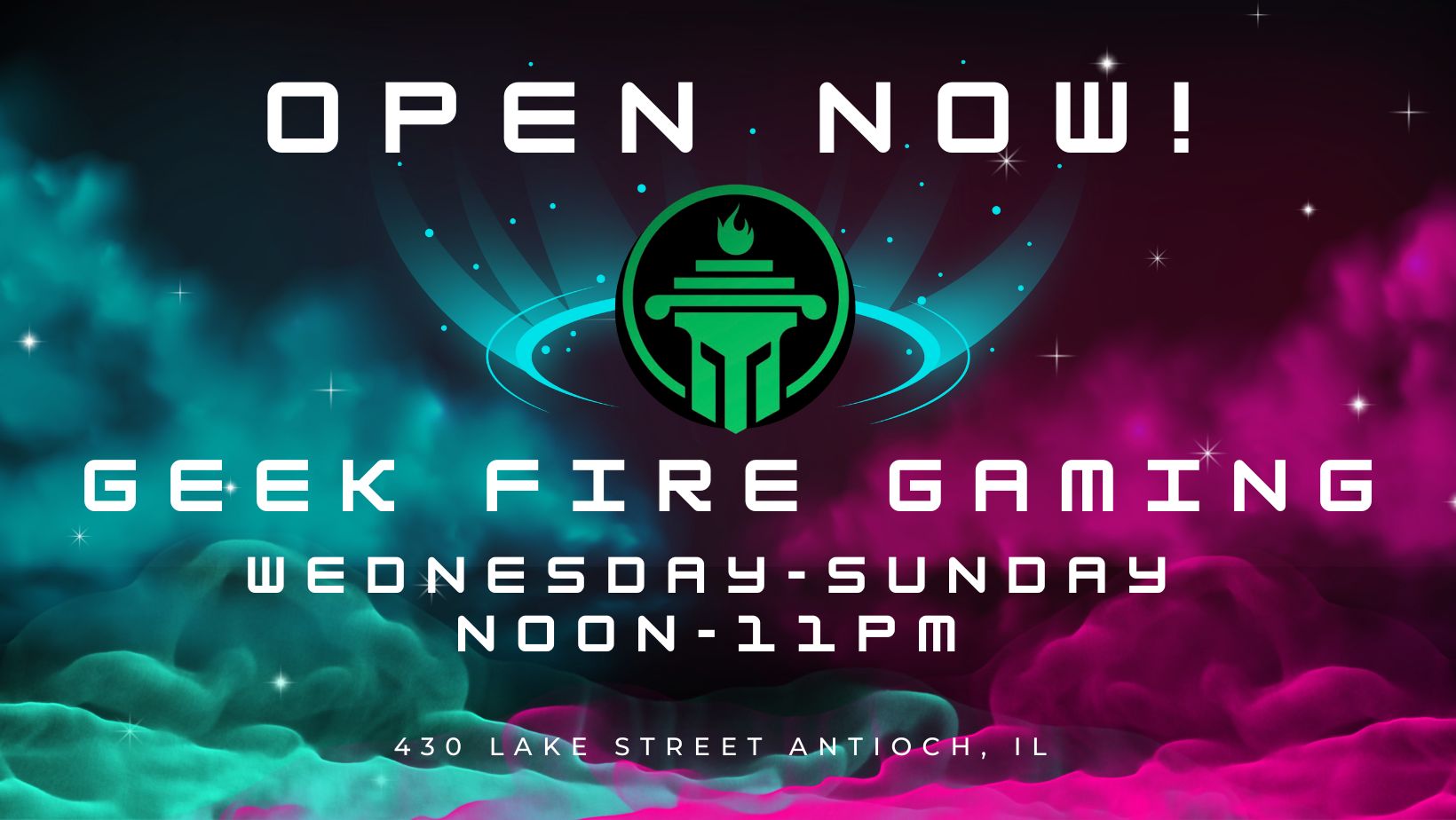 Geek Fire Gaming Center | Antioch IL
