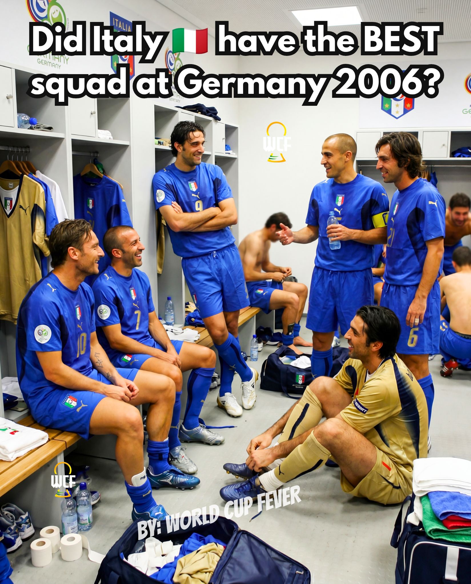 World Champions 2006. 🇮🇹⭐ The team that made a whole nation