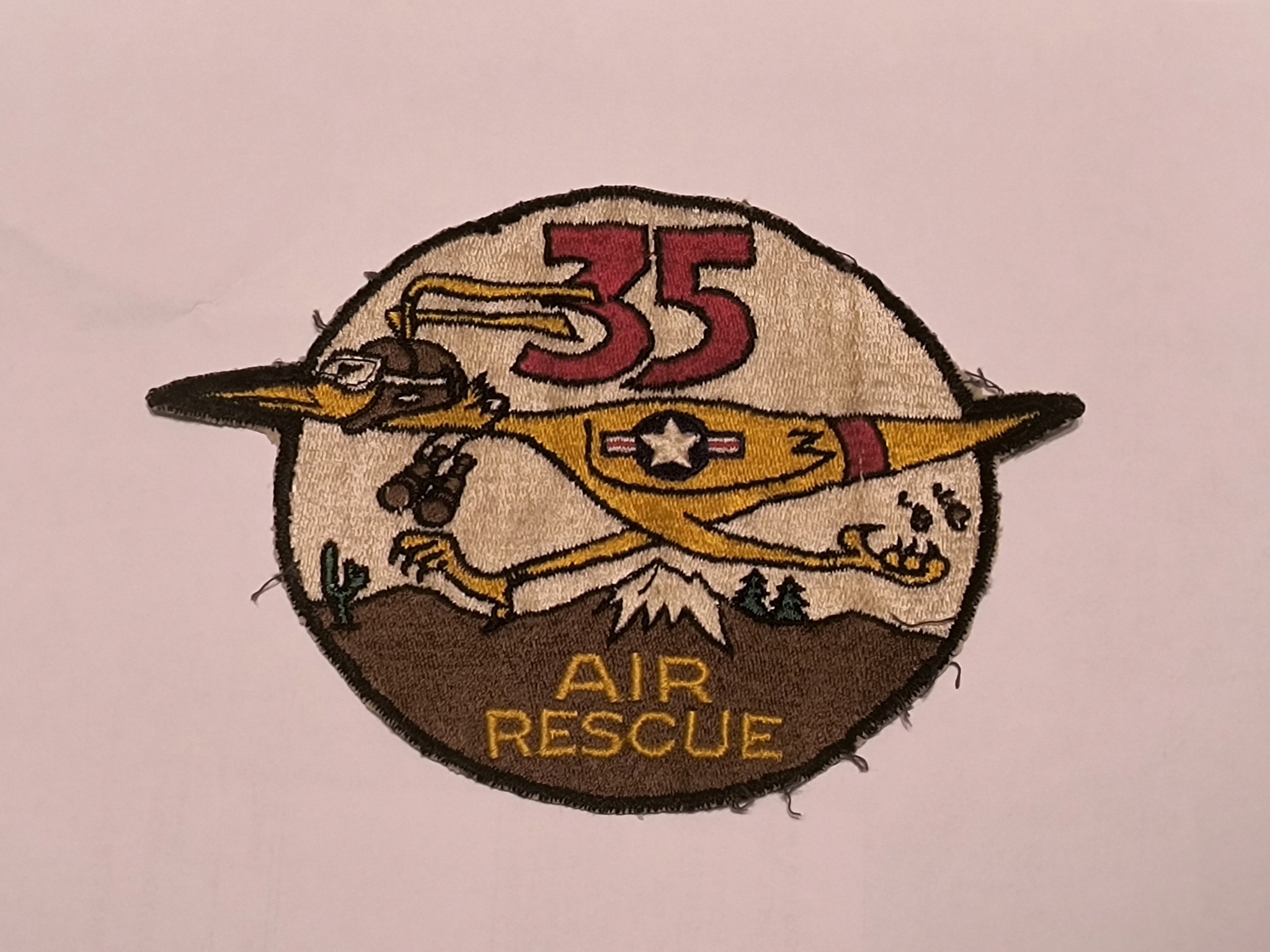 Identifying vintage squadron patches from the 1940s-1950s
