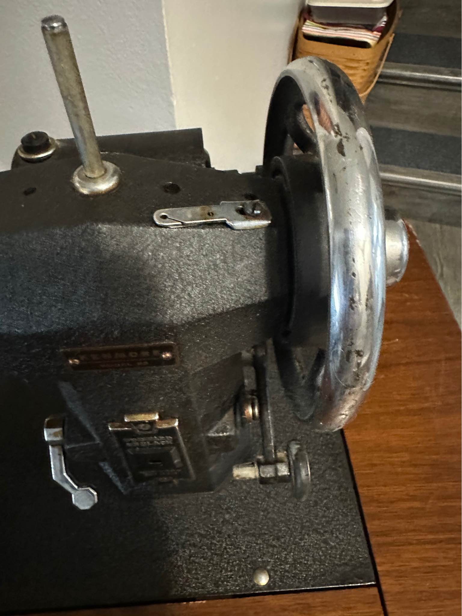 Vintage Kenmore Rotary Sewing Machine Model 83 with Cabinet and Manual ...