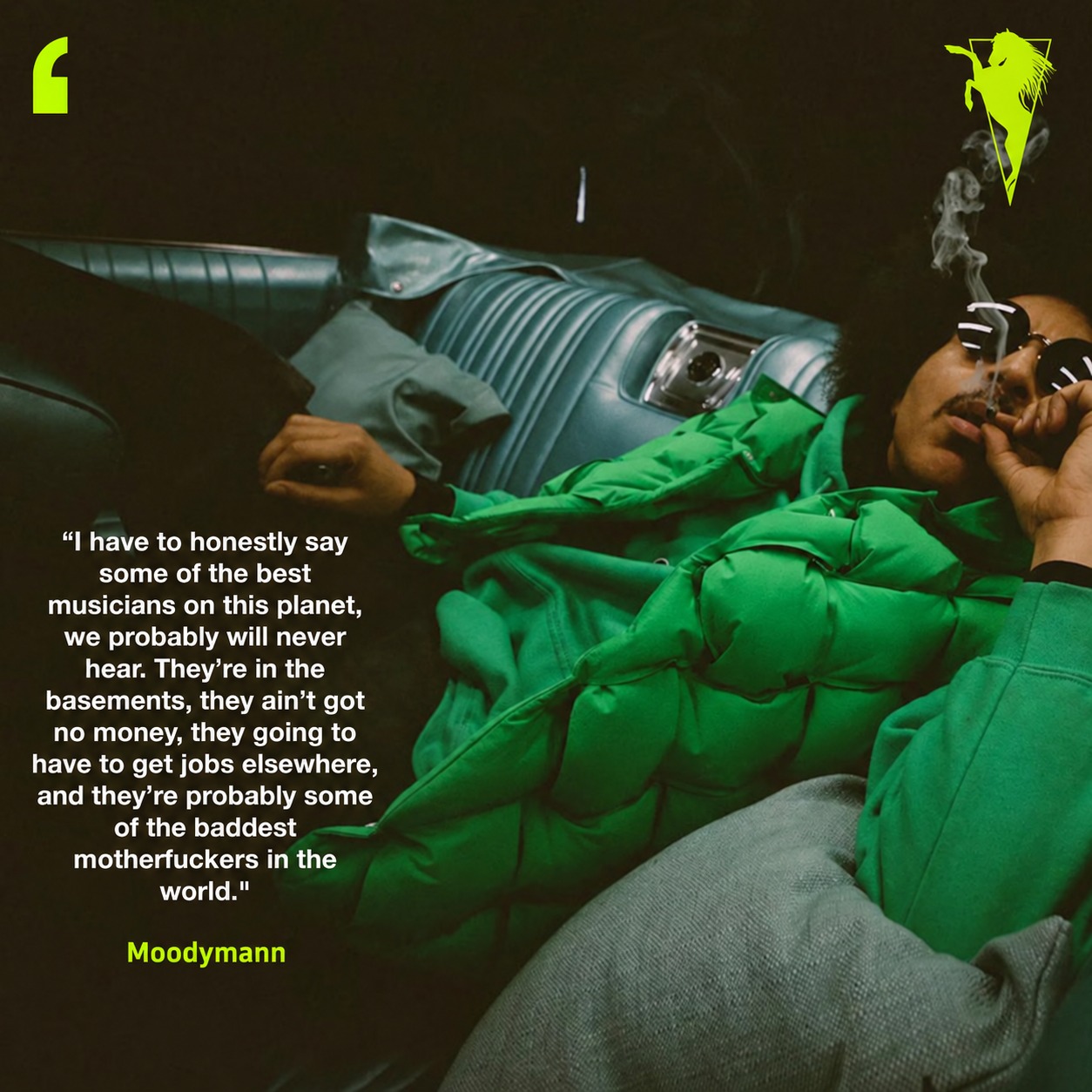 Kenny Dixon Jr. AKA Moodymann one of house music's most