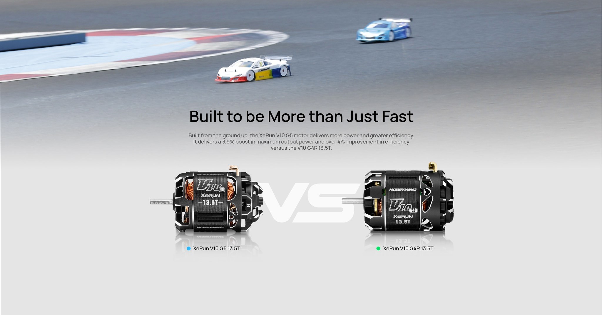 XeRun V10 G5 13.5Tモーター！】 HOBBYWINGから発表となった「G5