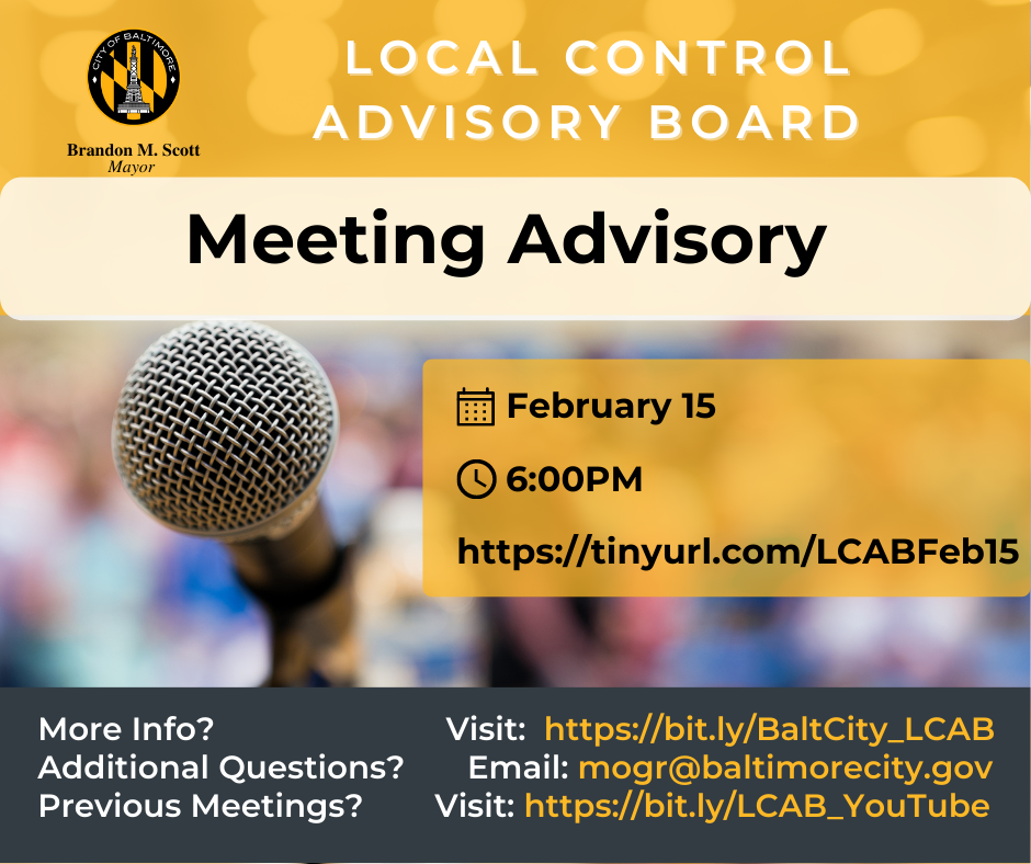 Baltimore City Local Control Advisory Board