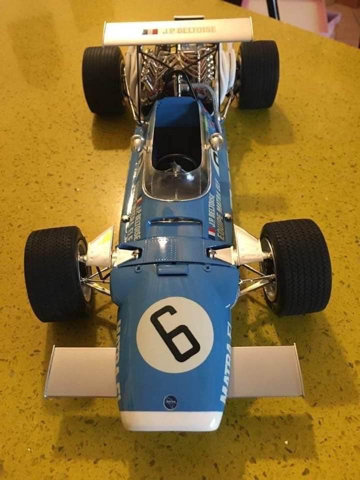 Building 1/12 scale Matra MS11 model