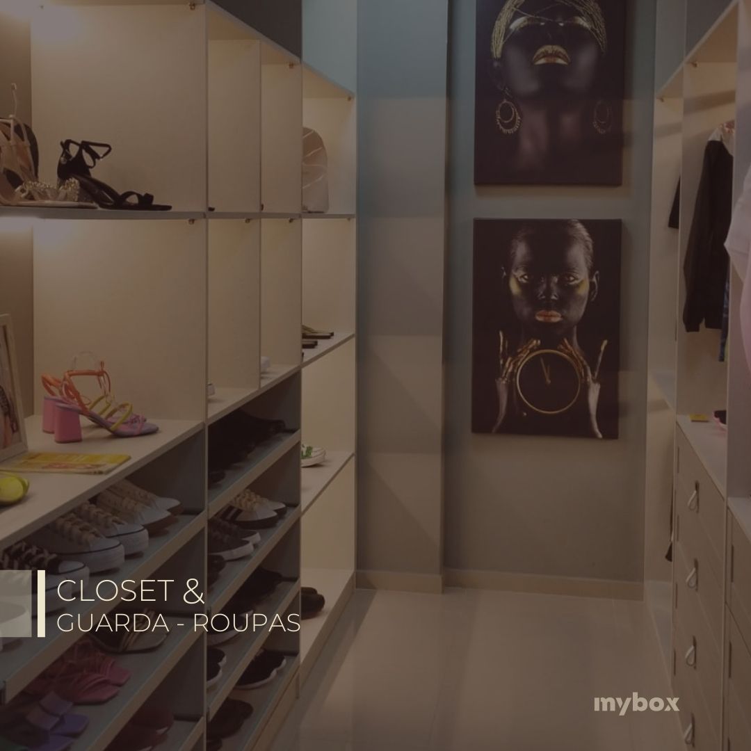 Closets e guarda-roupas são essenciais para a organização do quarto ...