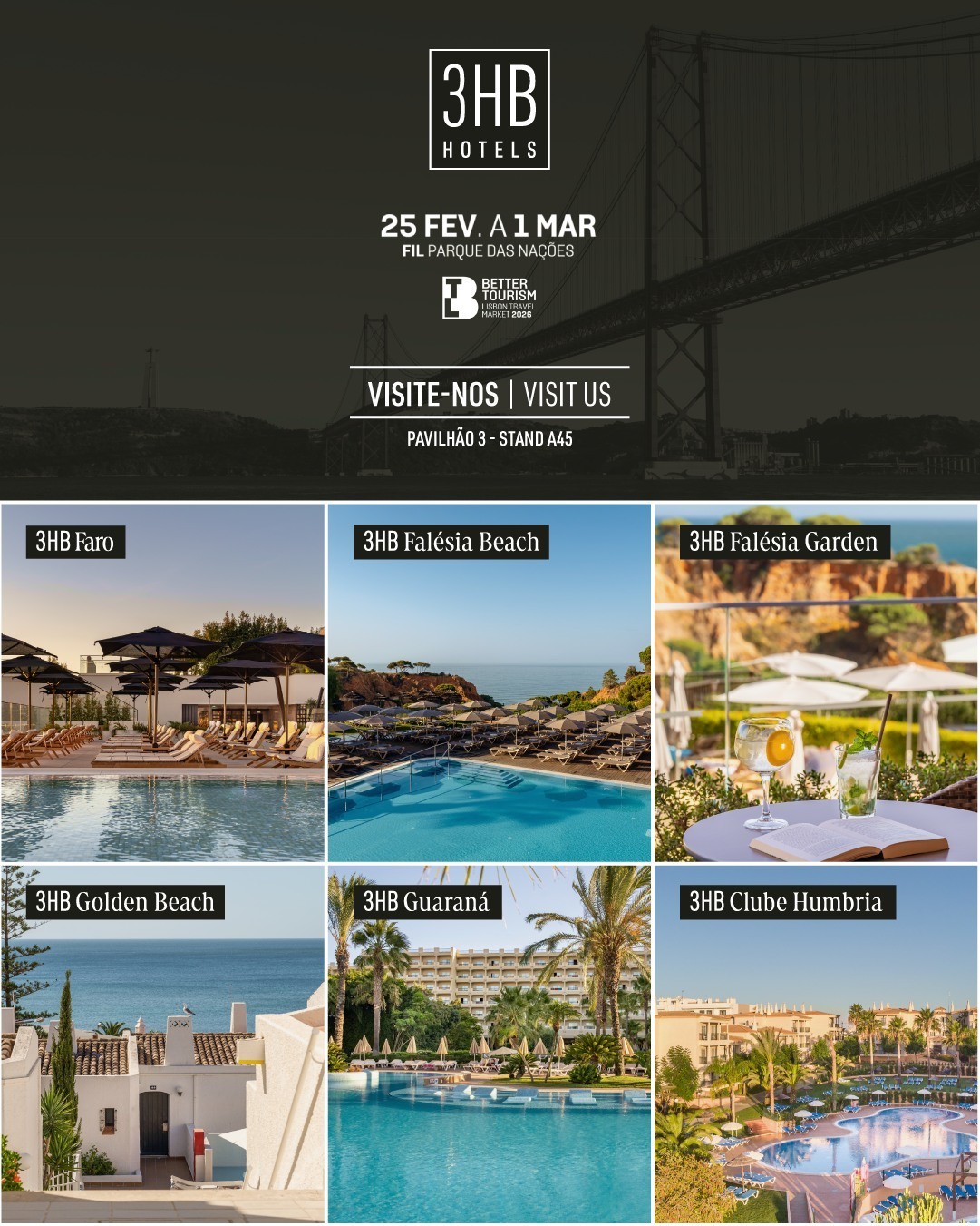 3HB Hotels | Albufeira