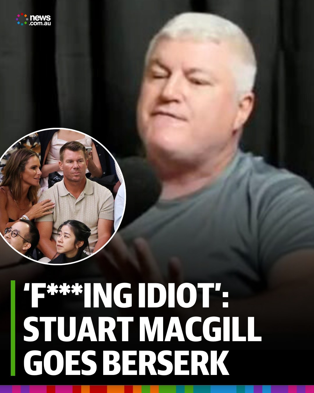 The former leg-spinner has teed off in... - news.com.au Sport | Facebook