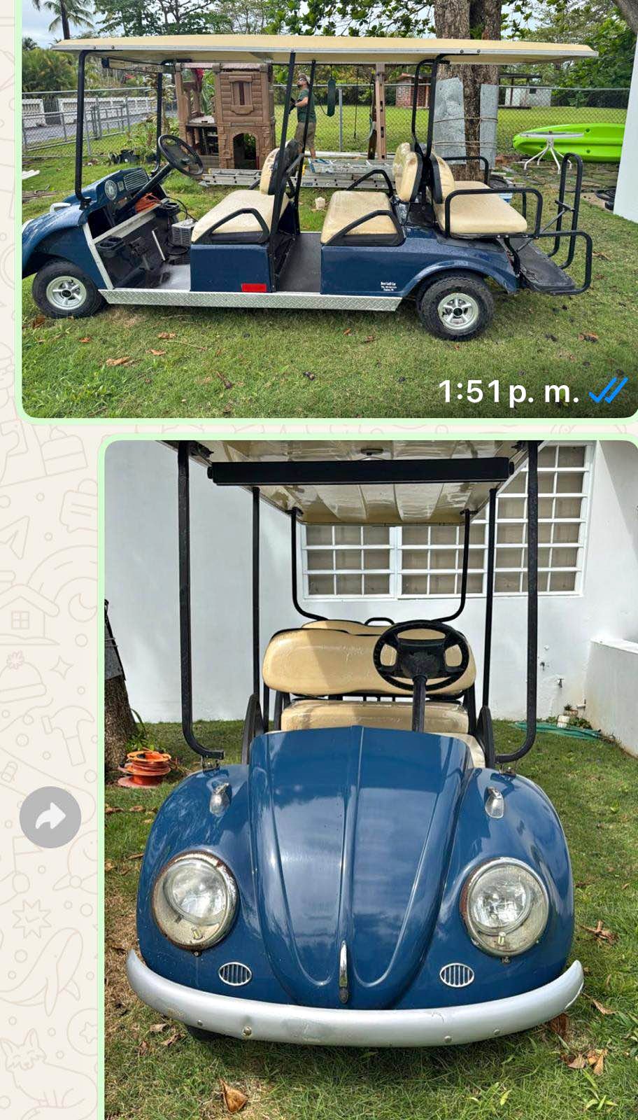 Volky gulf car de museo CON LUCES Y BUMPER ORIGINAL tapabocimas - Golf ...