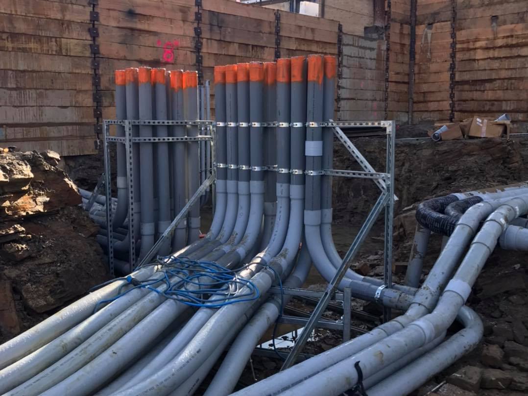 IBEW Local 659 - The underground conduit installion for... | Facebook